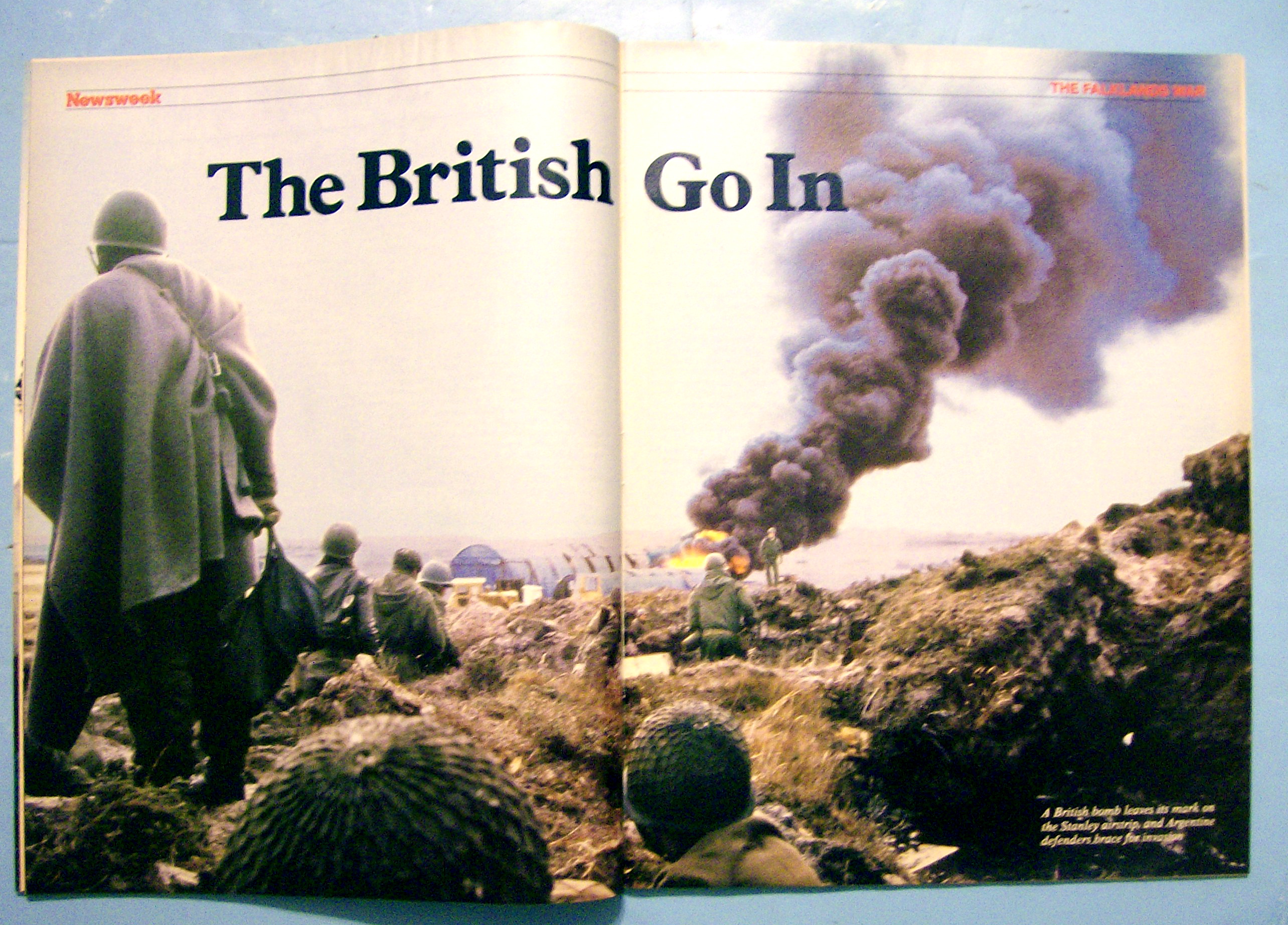 Newsweek Magazine-May 31, 1982-British Go In