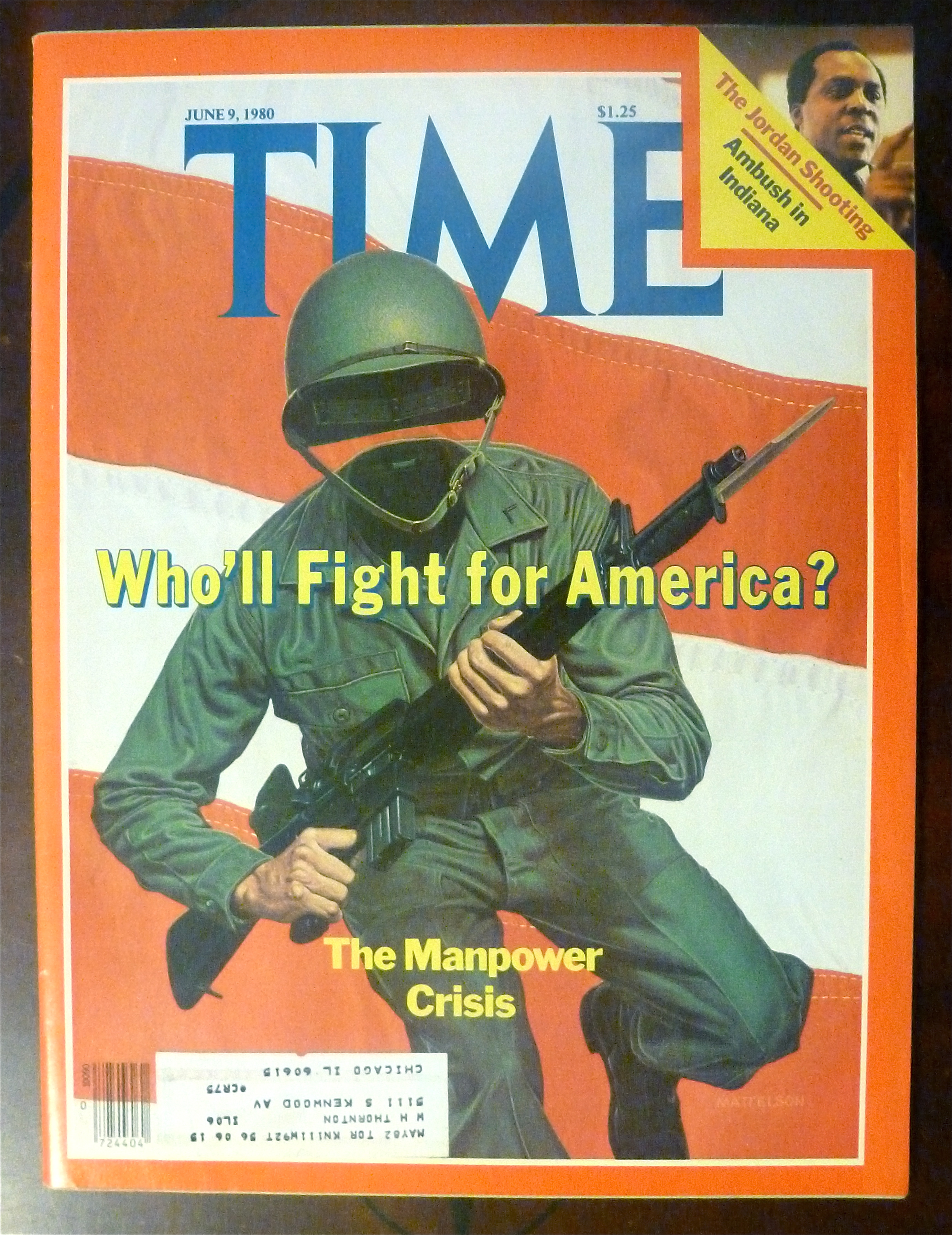 Time Magazine-June 9, 1980-Who'll Fight for America?