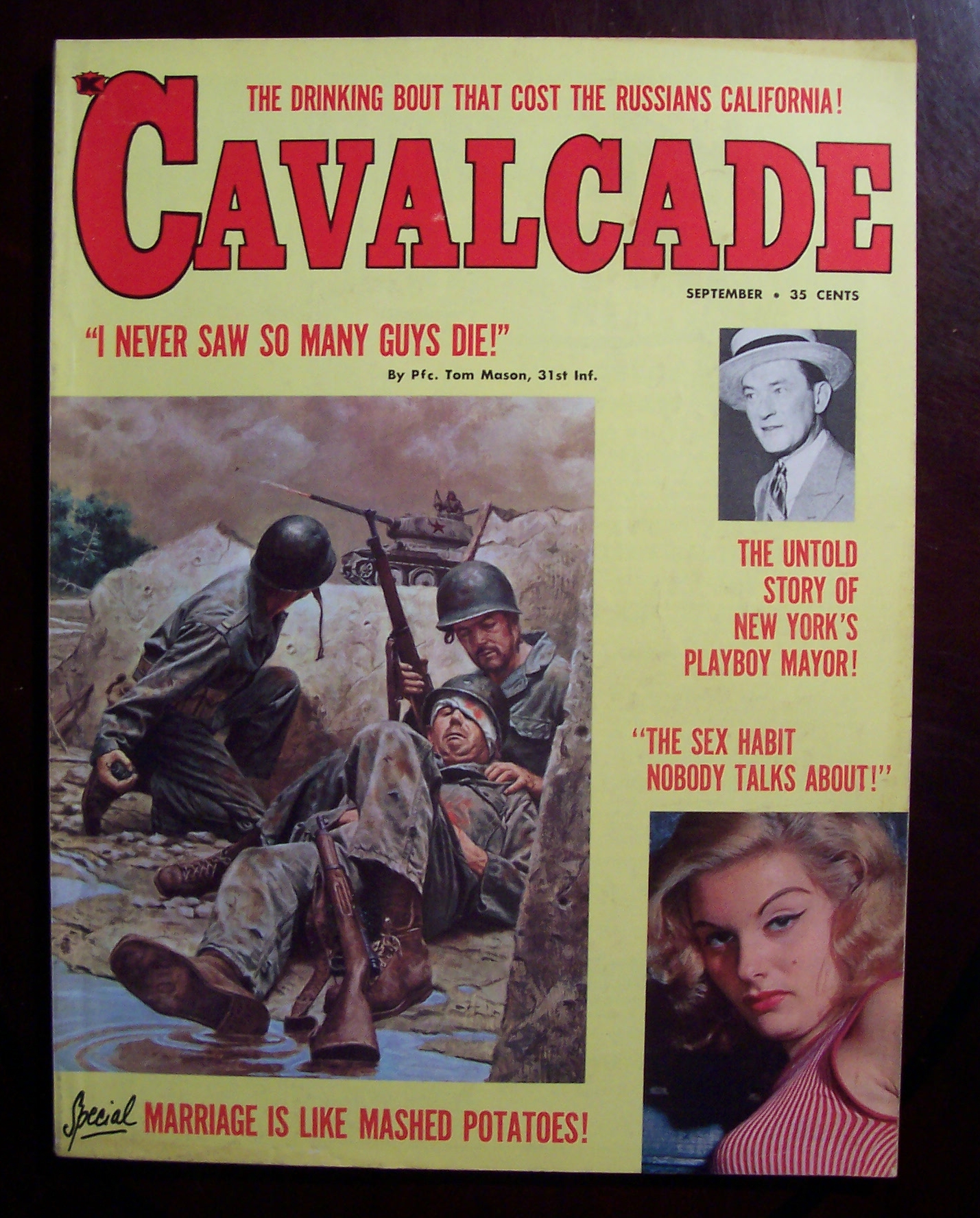 Cavalcade Magazine-September 1960-Untold Story Of Mayor