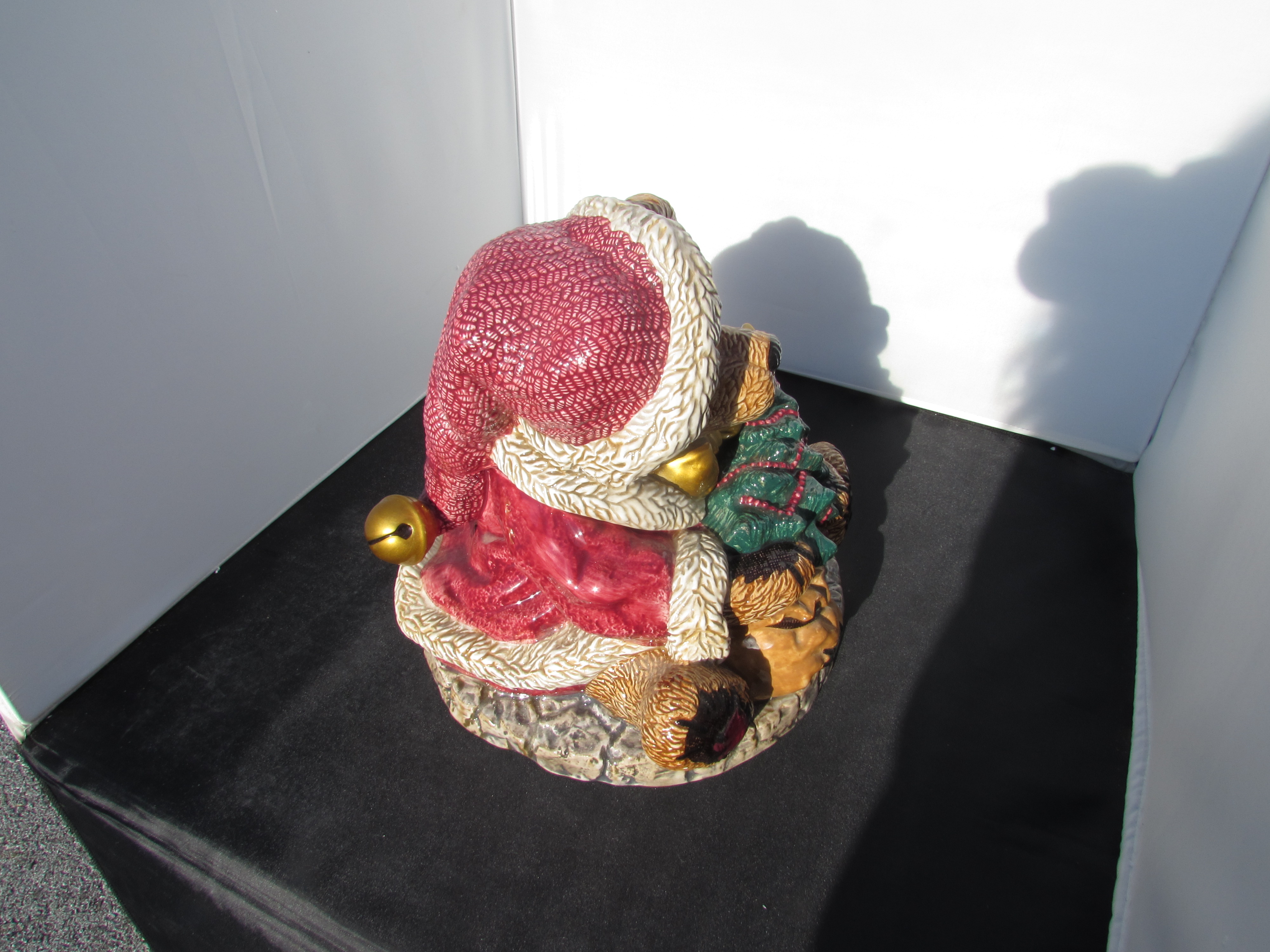 Boyds Grenville The Santa Bear Cookie Jar 1998
