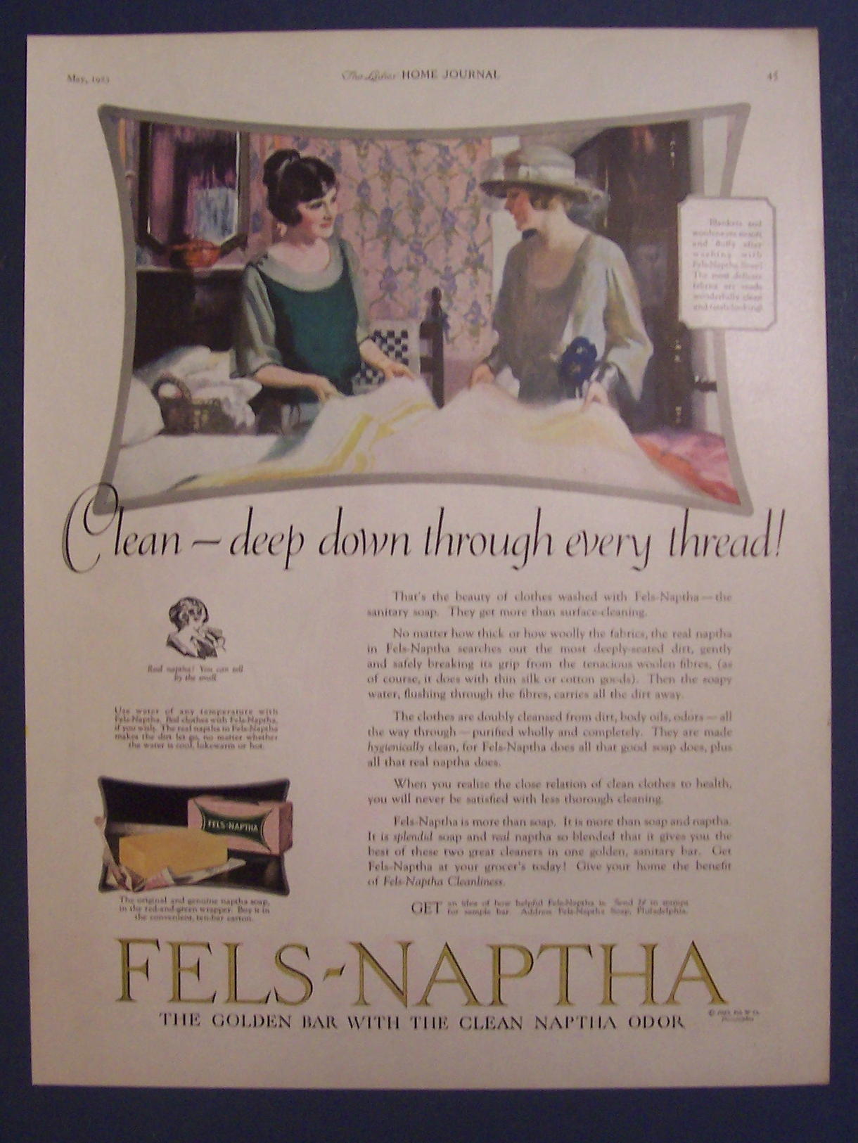 1923  Fels - Naphtha  Soap
