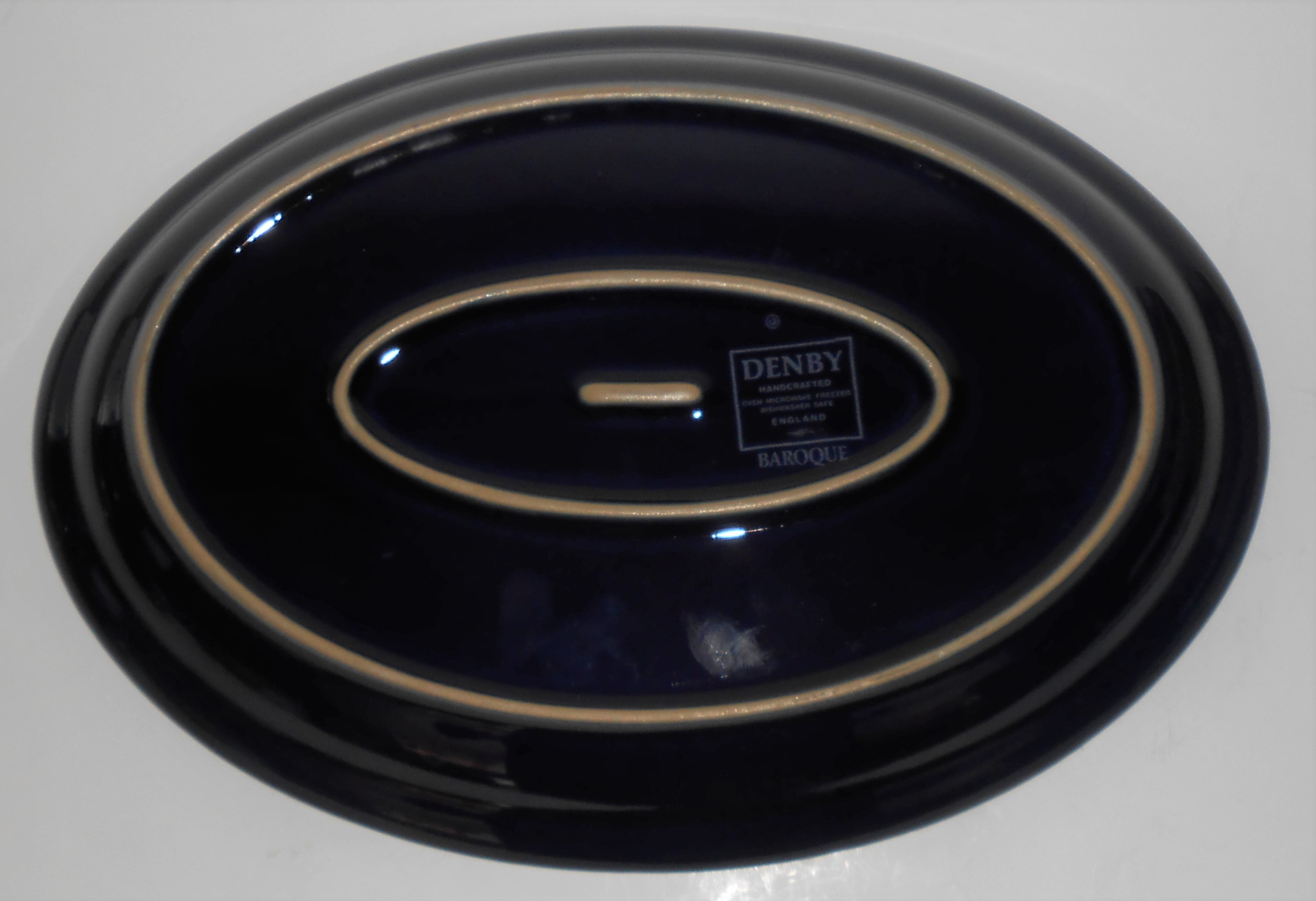 Denby Pottery Stoneware Baroque Platter