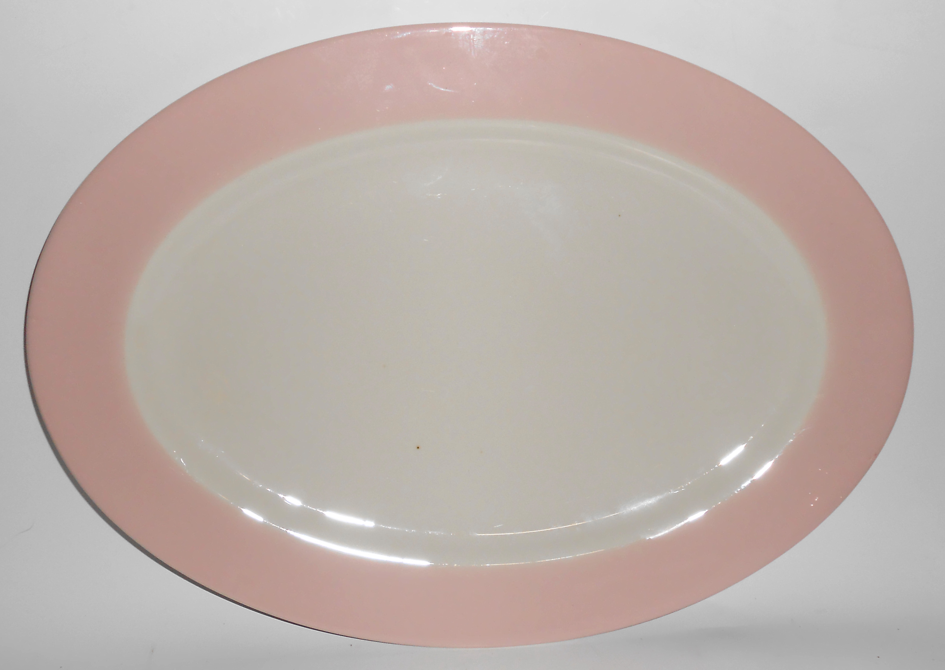 Franciscan China Encino Breakfast Shell Pink Platter!