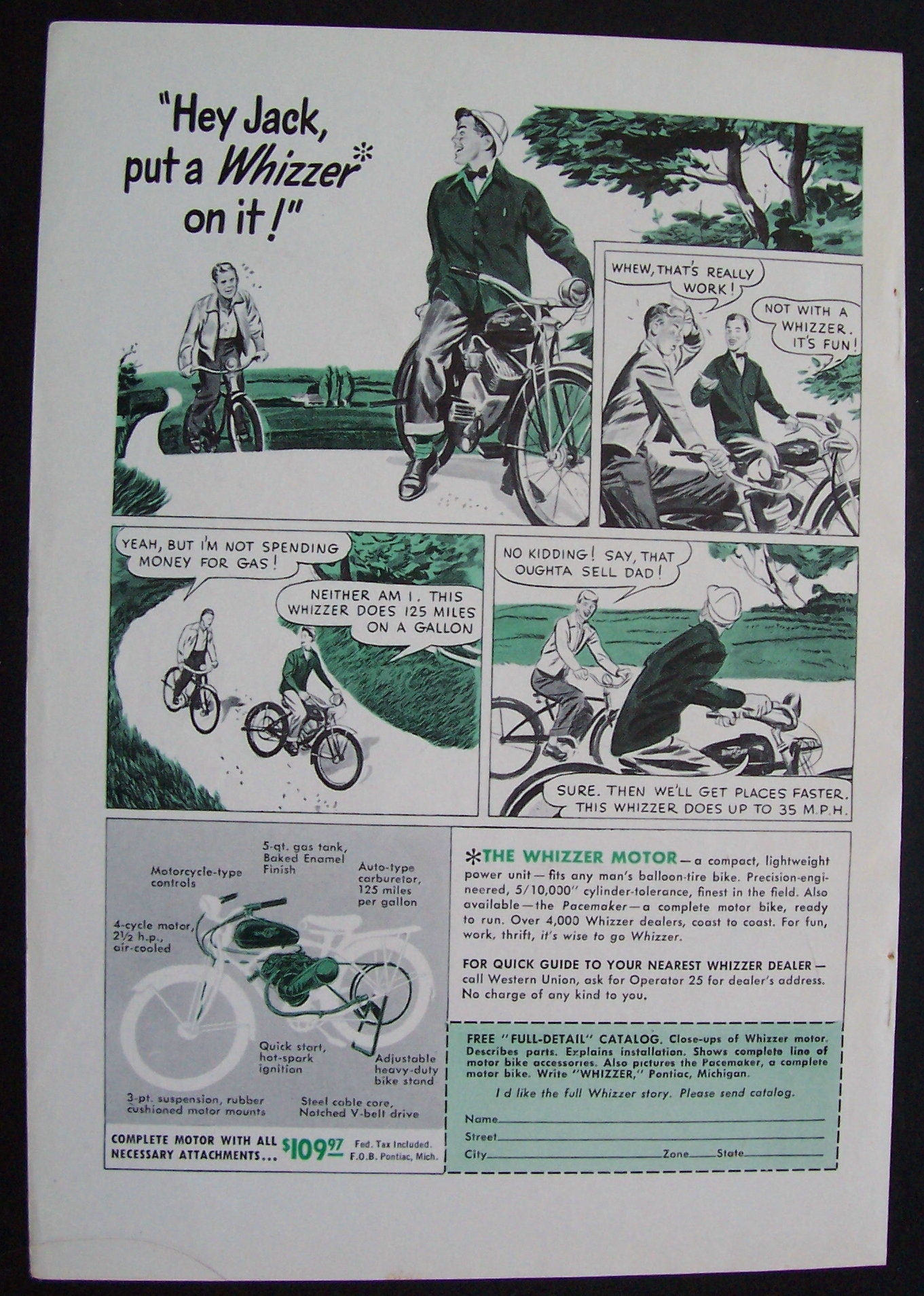 1949 Whizzer Motor