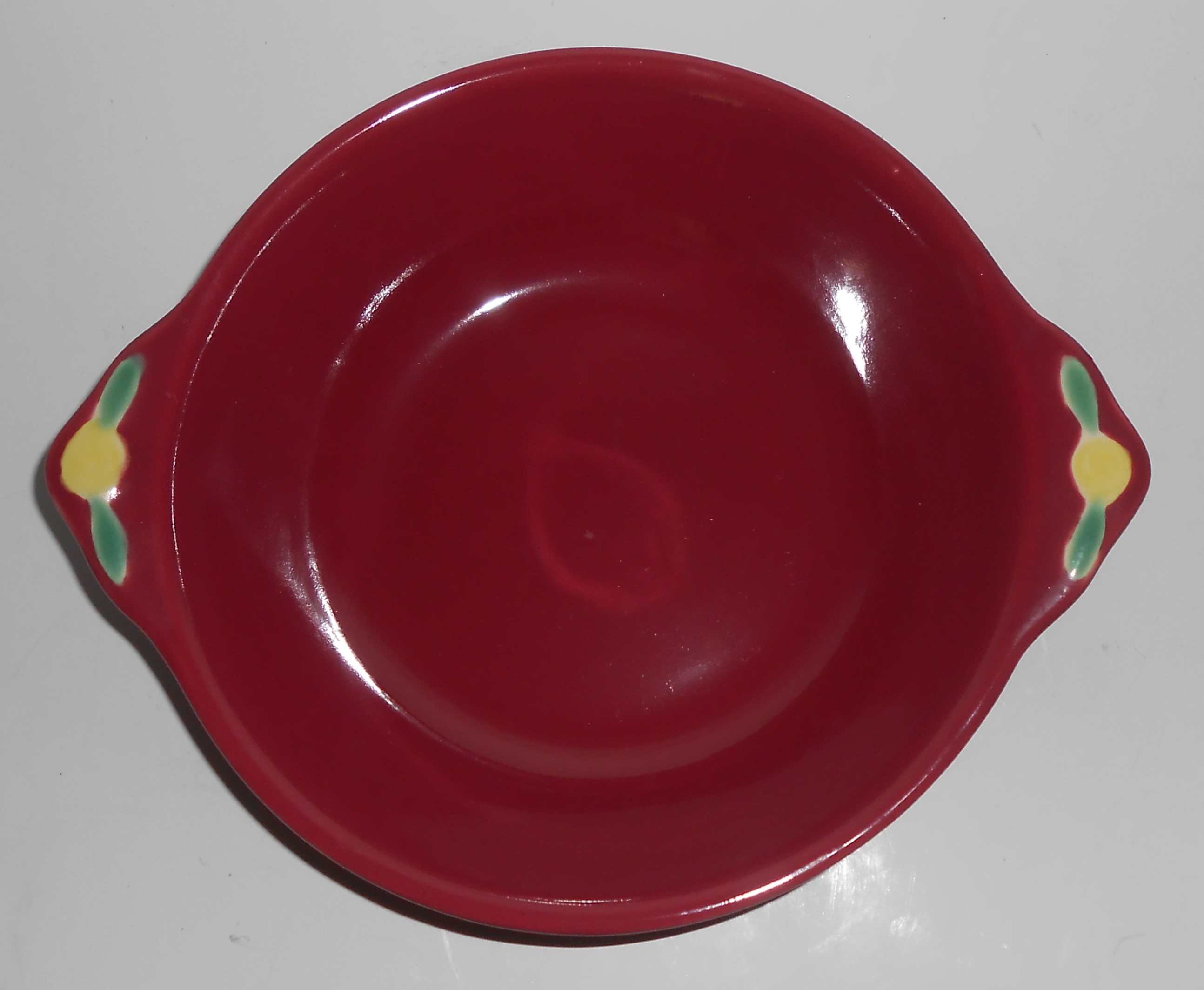 Coors Pottery Rosebud Red Vegetable Bowl #2