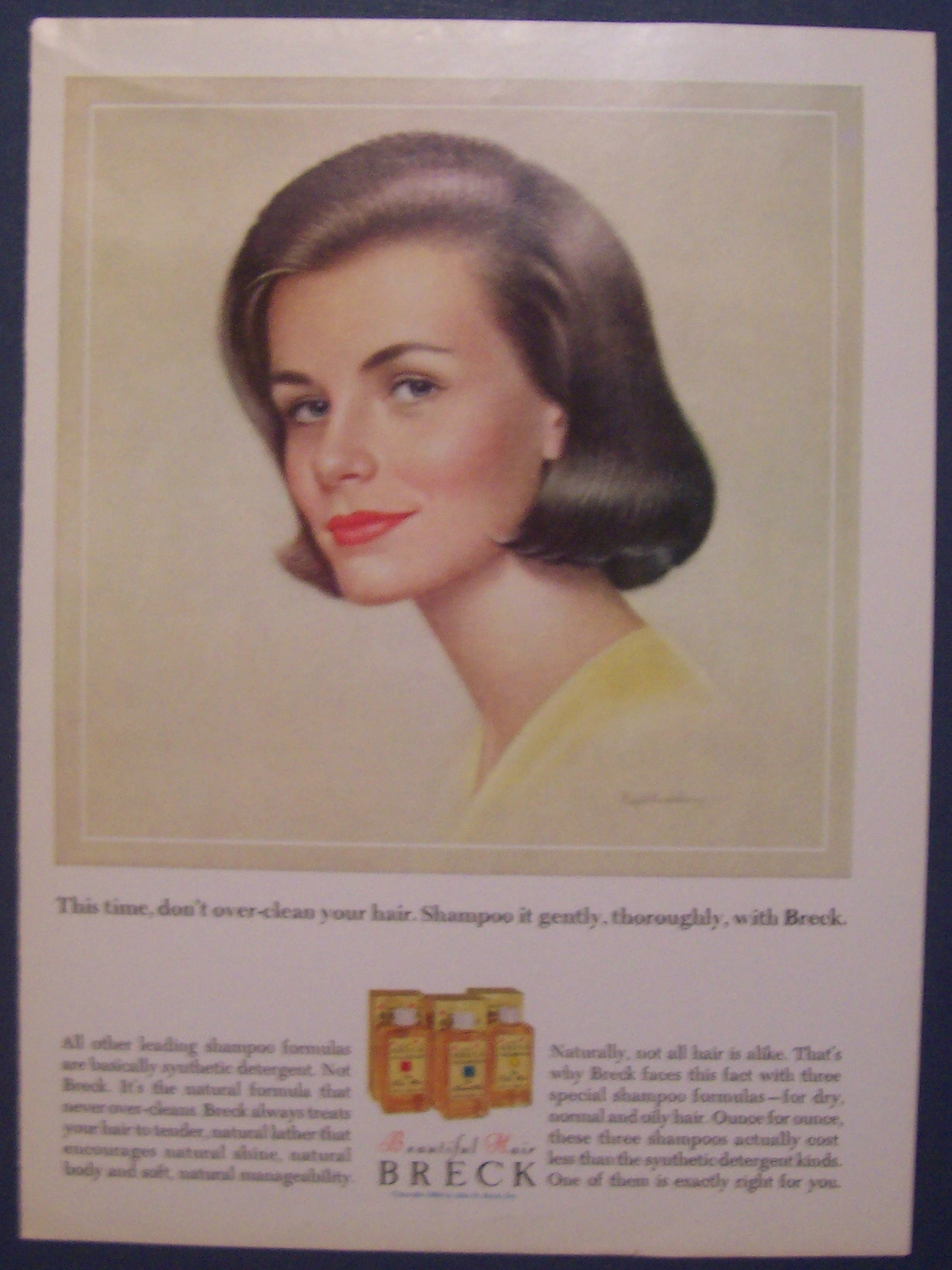 1965 Breck Shampoo