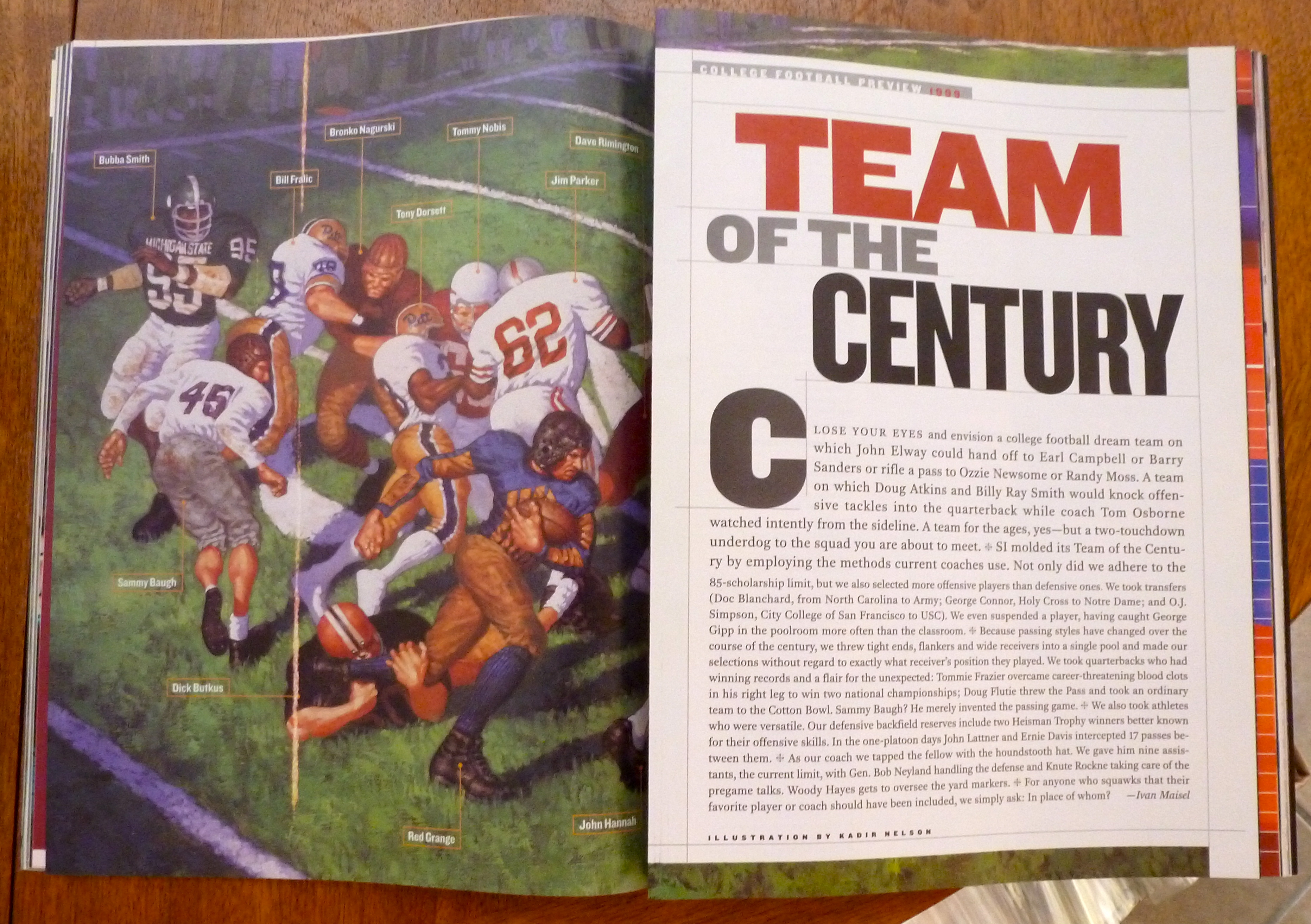 Sports Illustrated Magazine-August 16, 1999-LaVar A.