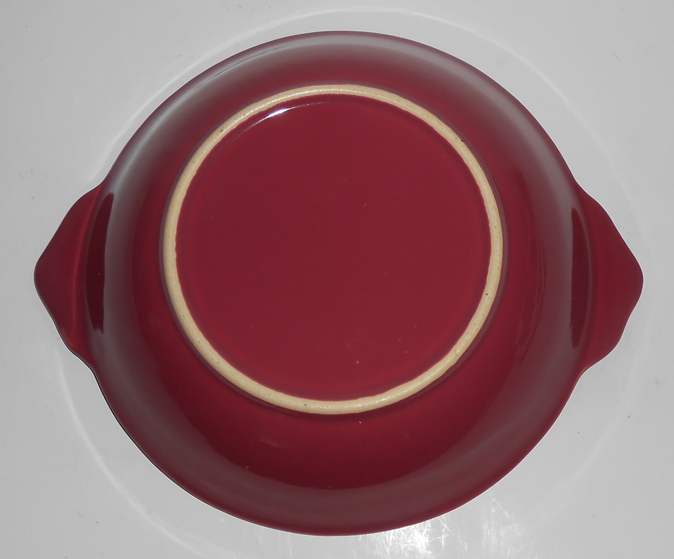 Coors Pottery Rosebud Early Red Vegetable Bowl