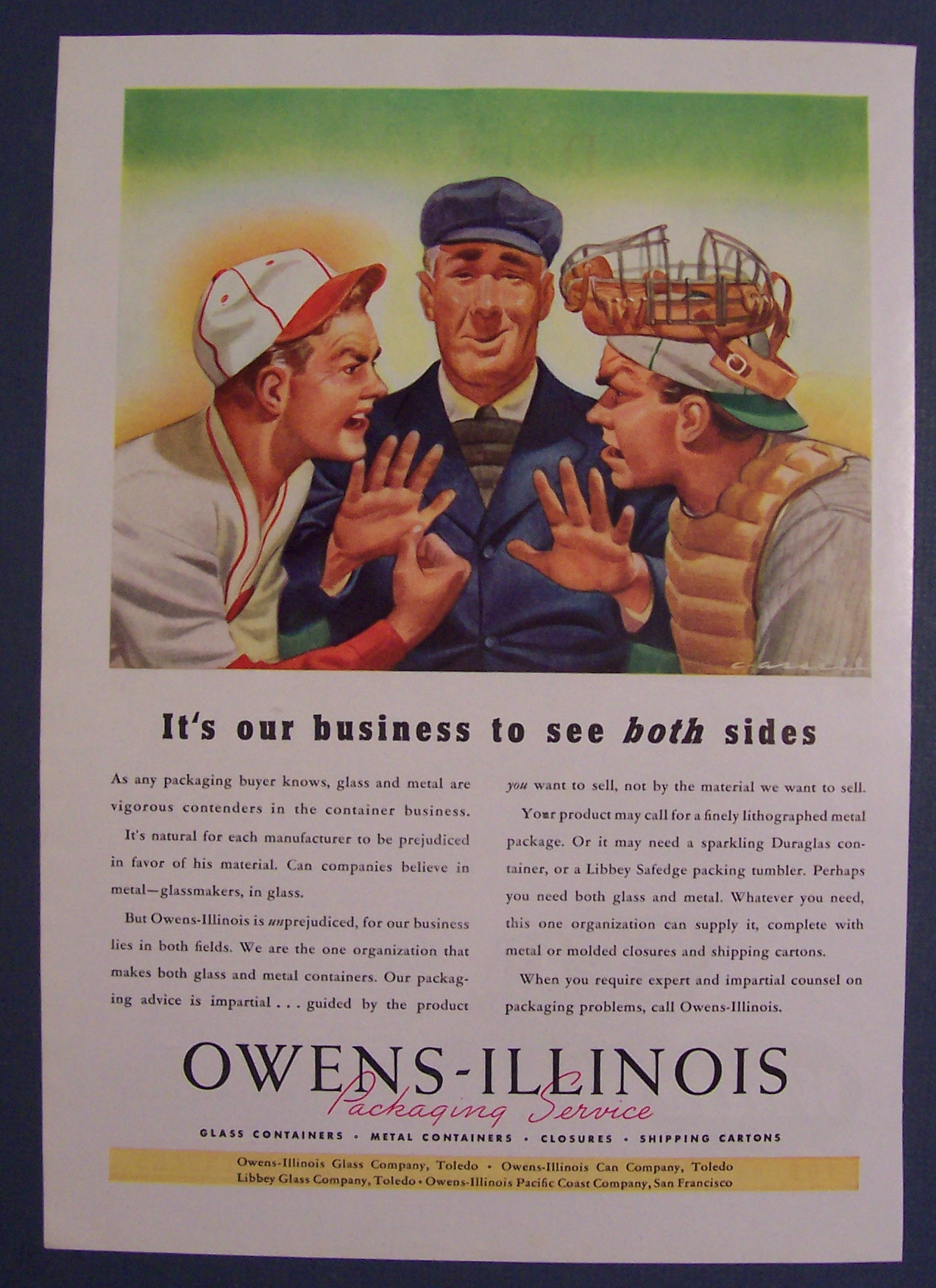 1941  Owens  -  Illinois  Packaging   Service