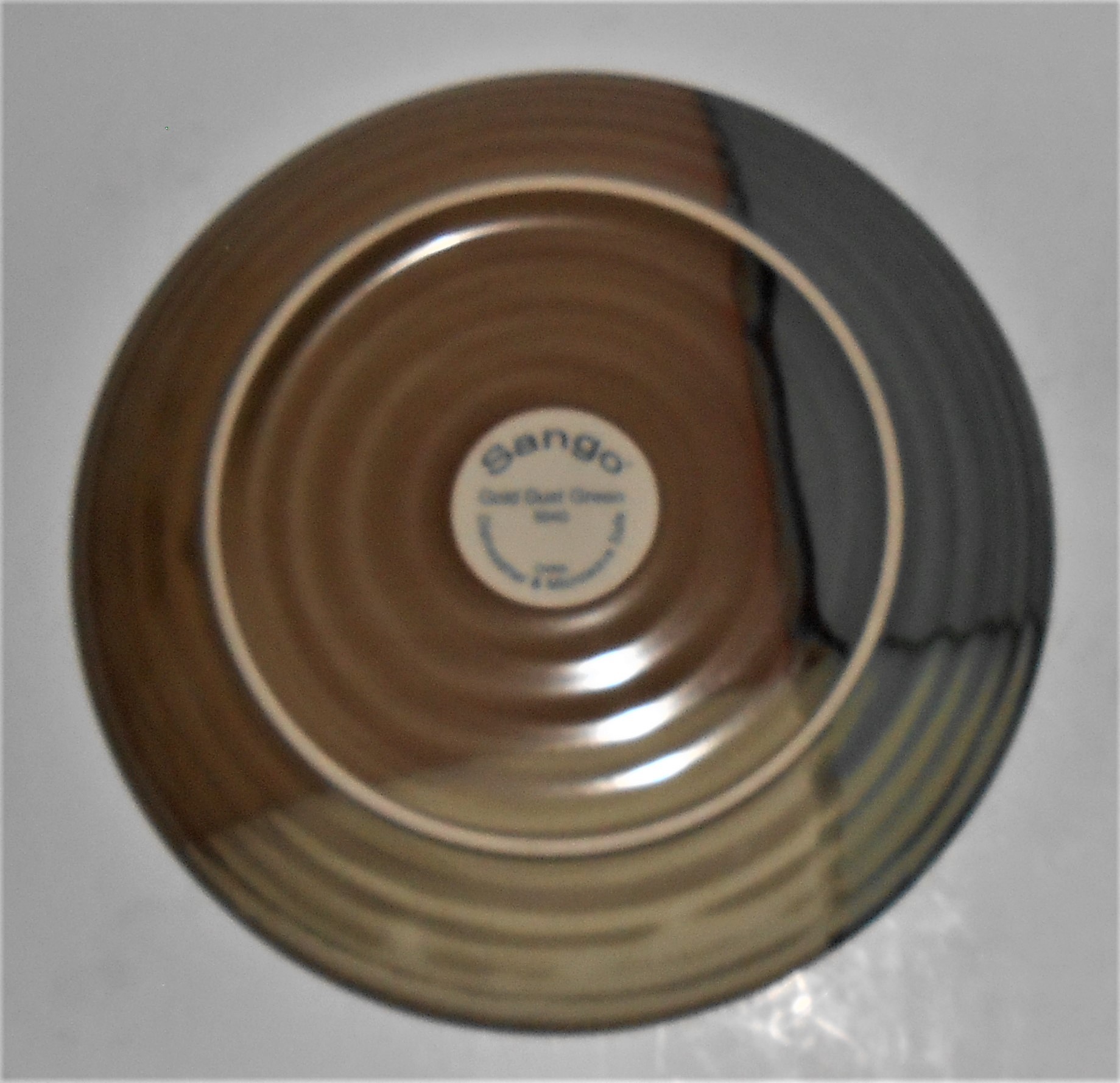 Sango China Gold Dust Green Salad Plate
