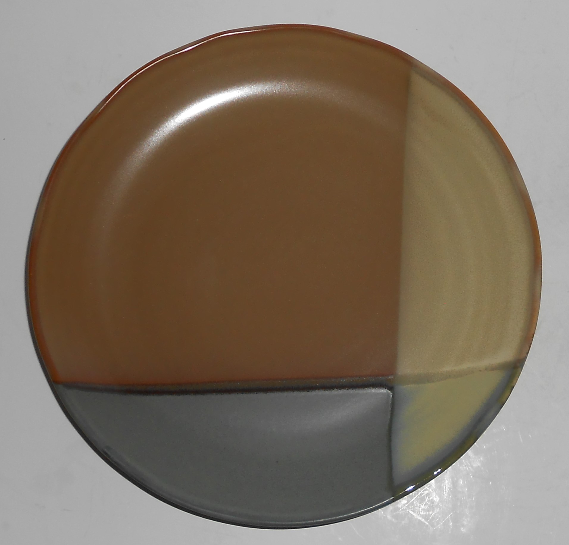 Sango China Gold Dust Green Salad Plate