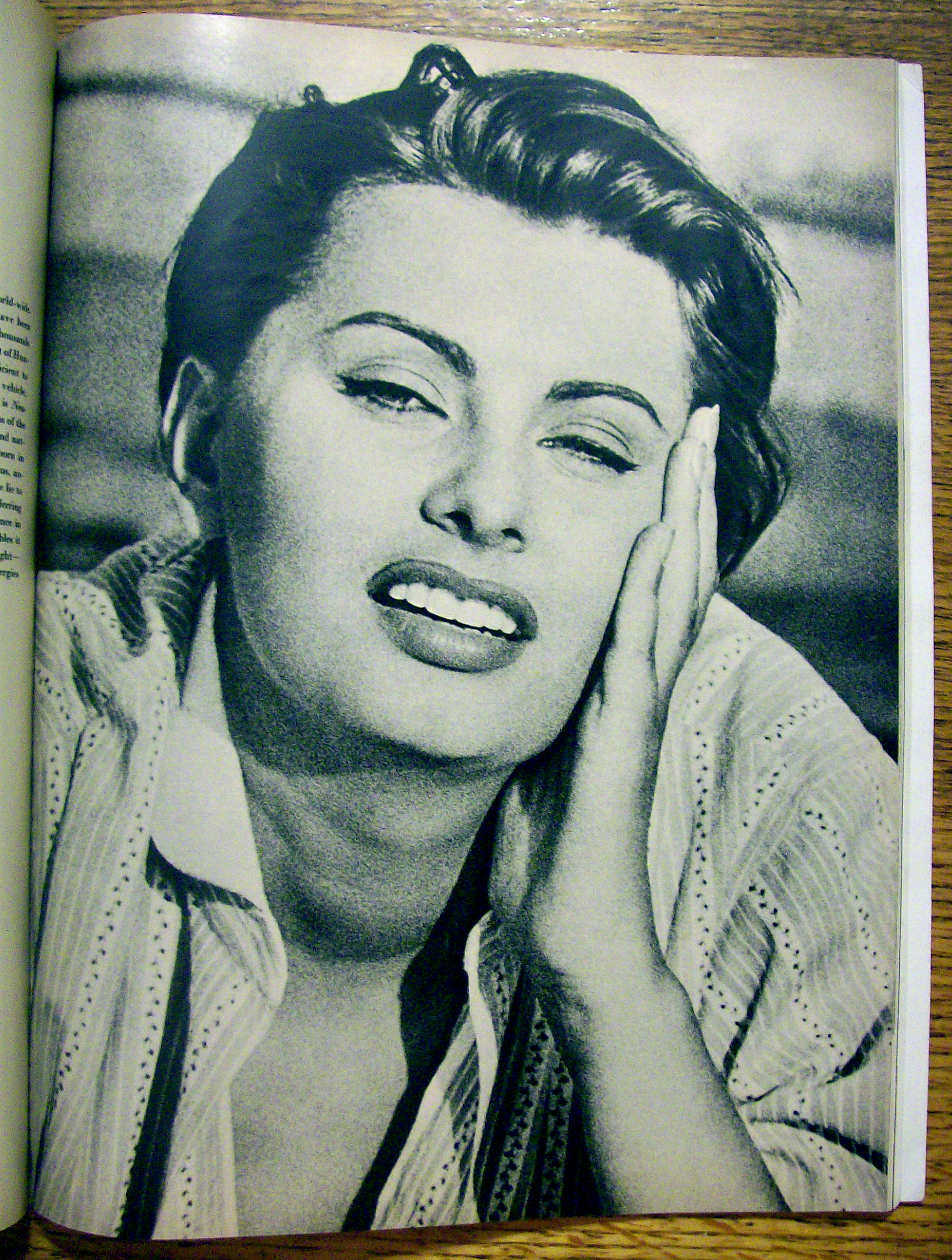 Esquire Magazine-October 1955-Sophia Loren