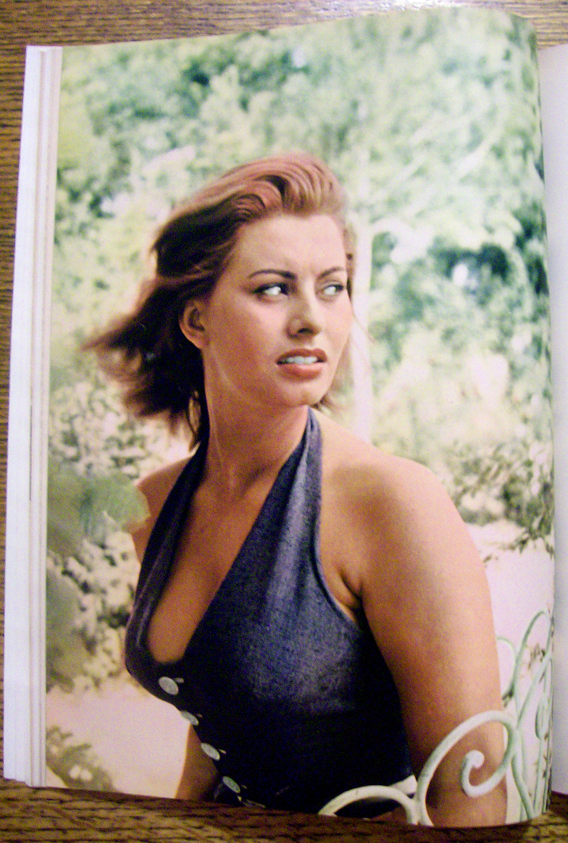 Esquire Magazine-October 1955-Sophia Loren