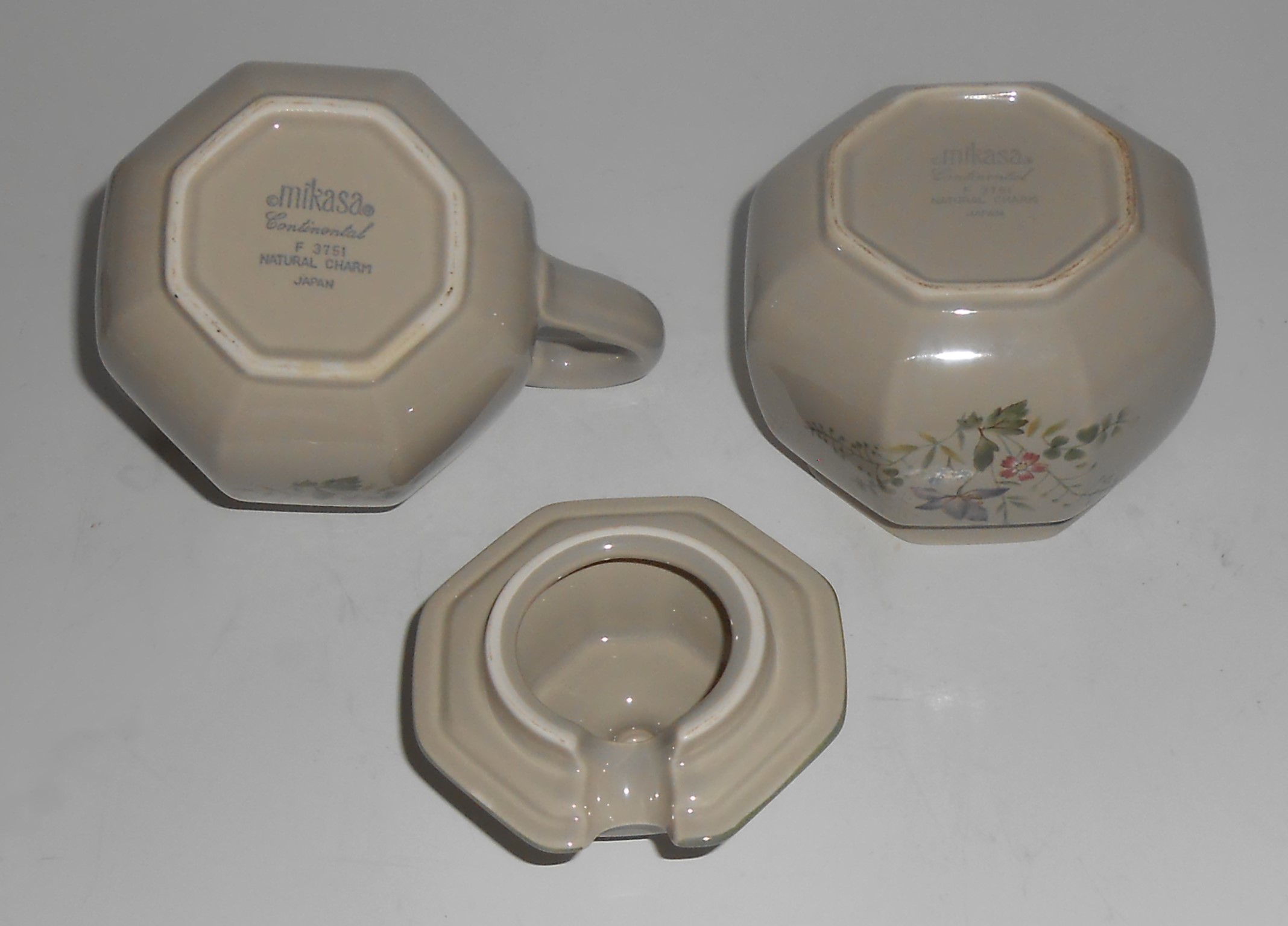 Mikasa Continental China Pottery Natural Charm Creamer