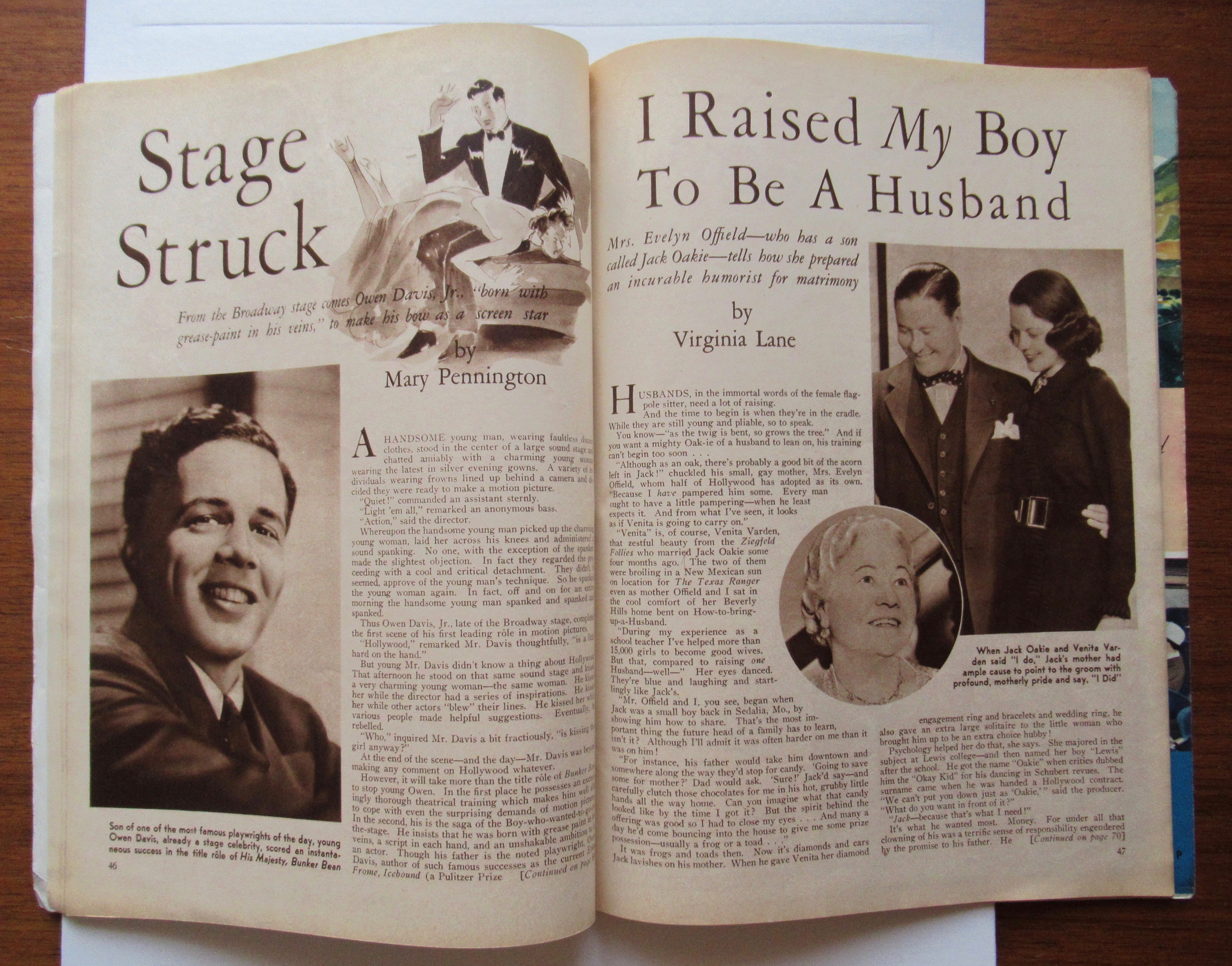 Movie Classic Magazine - September 1936 Janet Gaynor