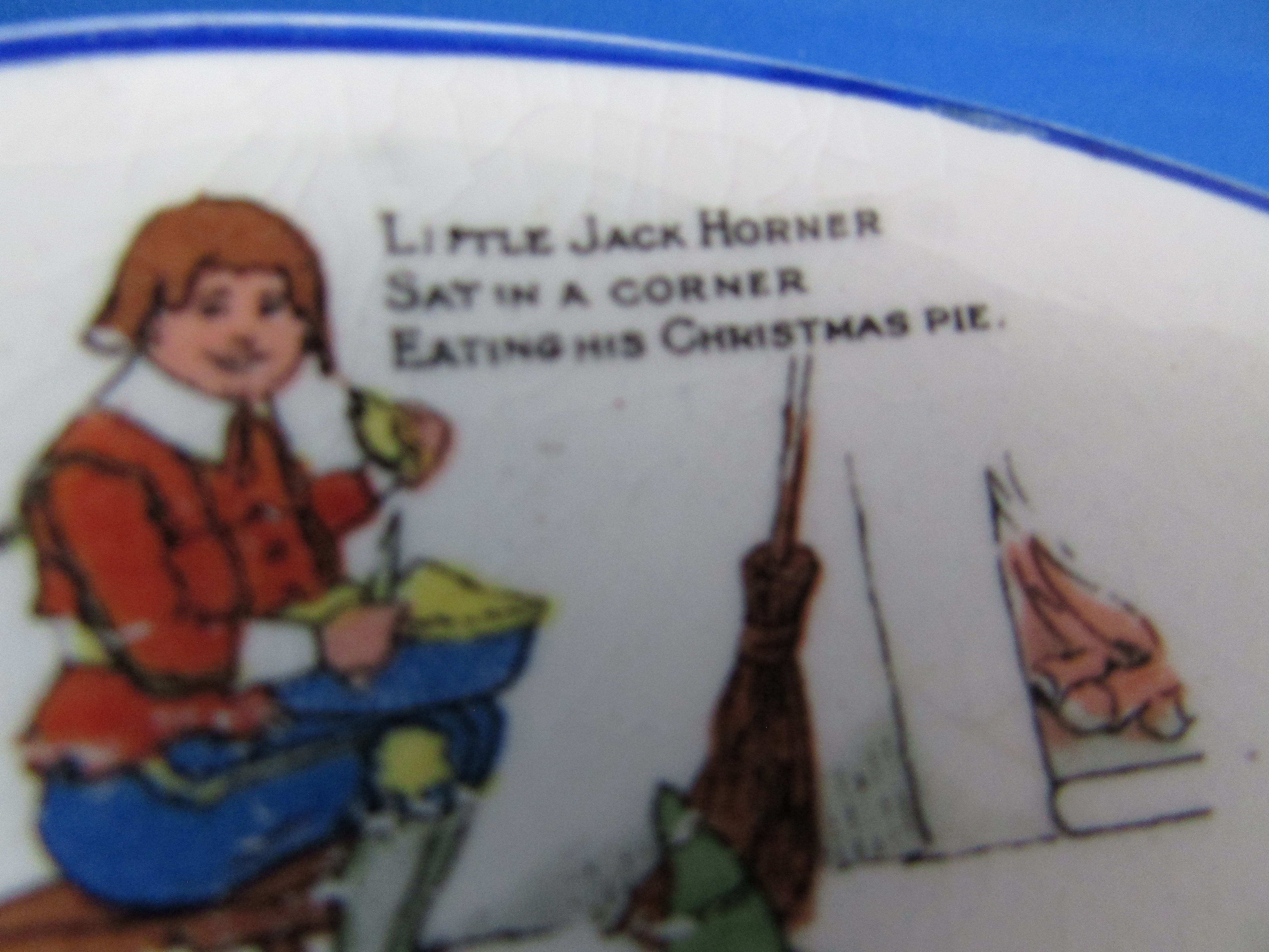 Child's Nursery Rhyme Cup and Saucer