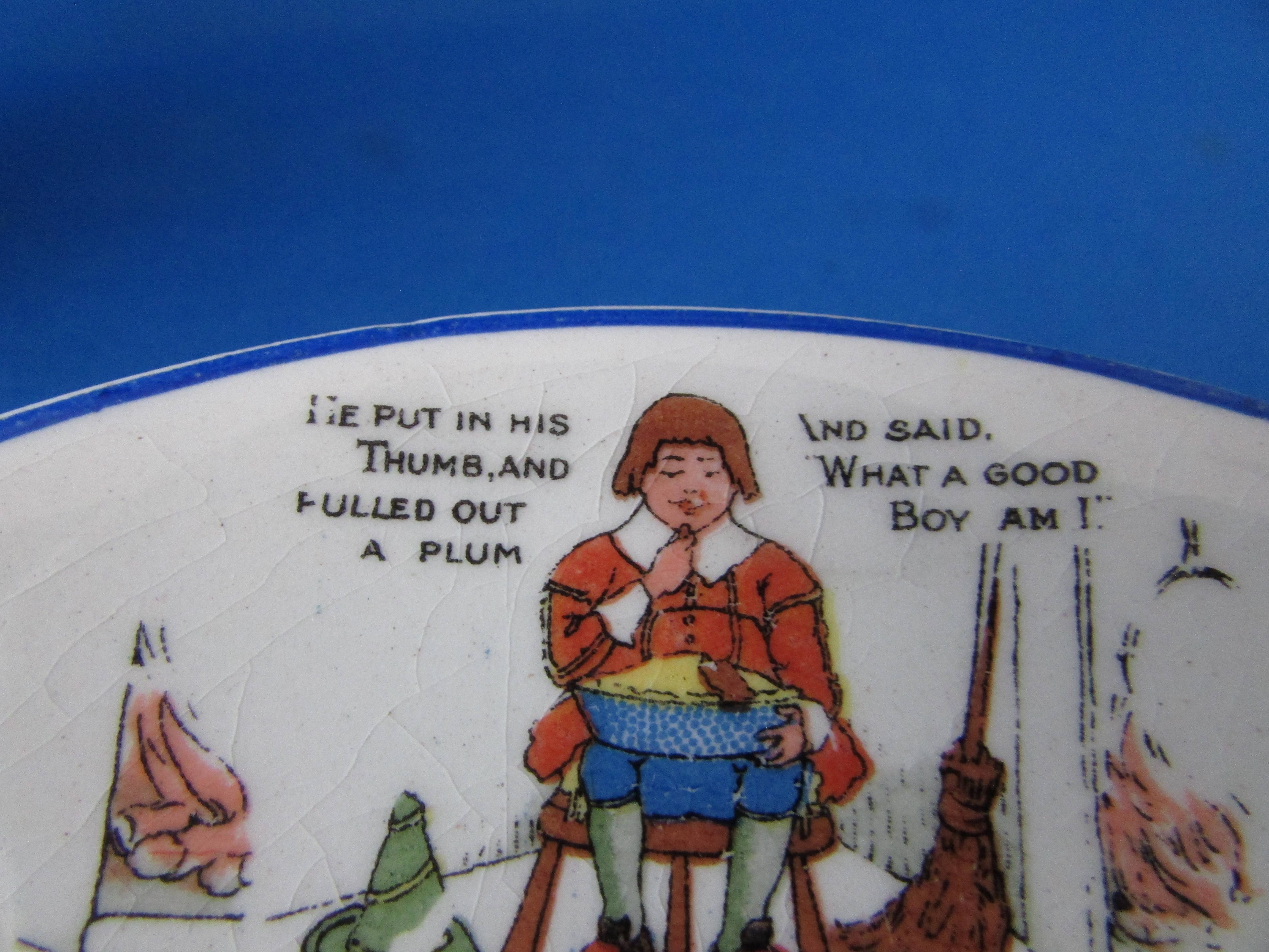 Child's Nursery Rhyme Cup and Saucer