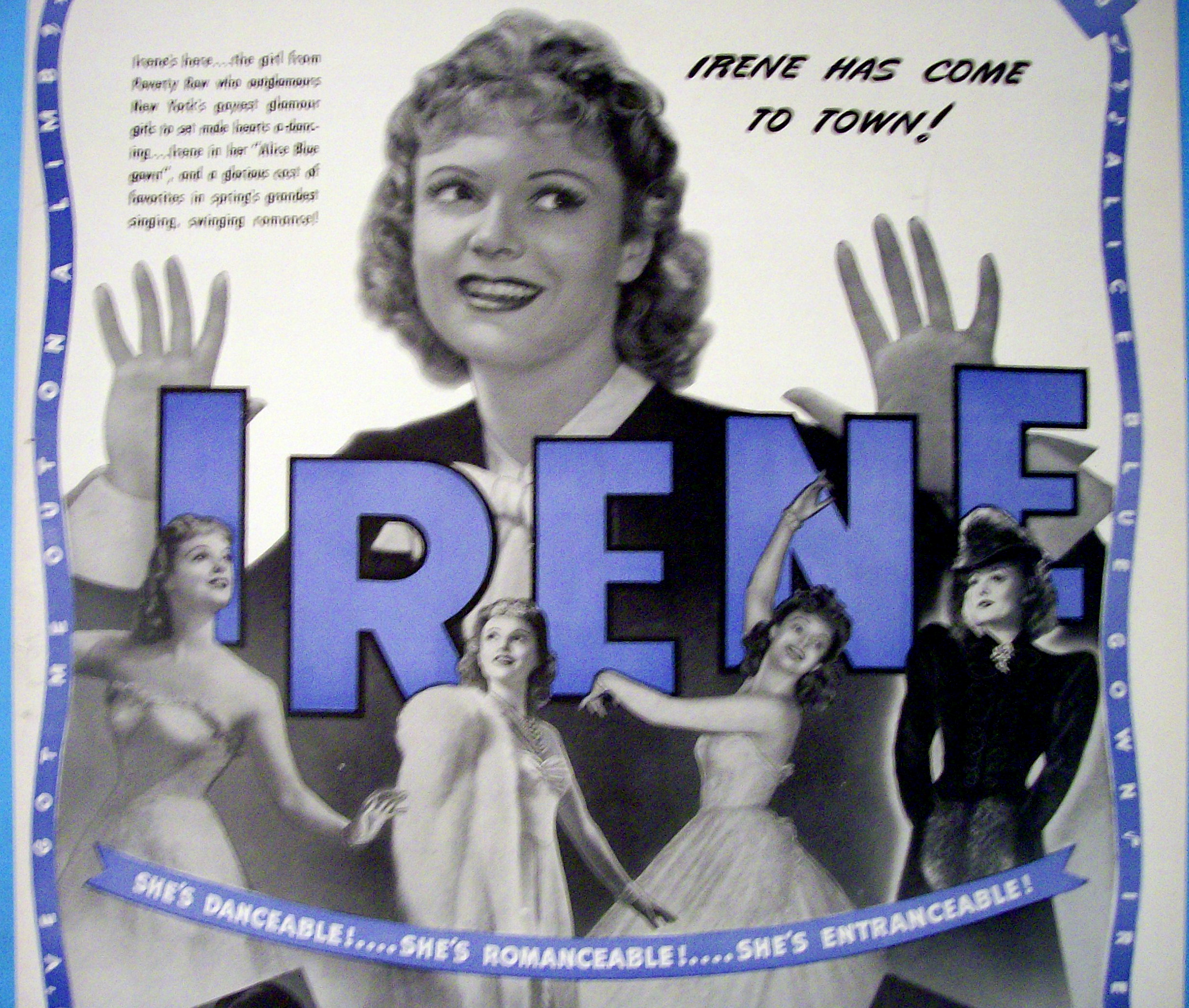 1940 Irene with Anna Neagle & Ray Milland