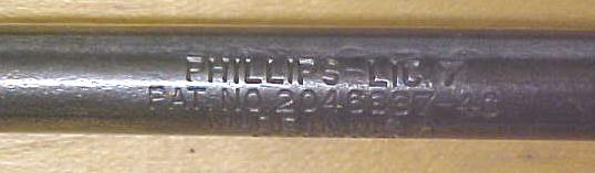 Bridgeport Phillips Screwdriver Patented 1935 Era 14 in