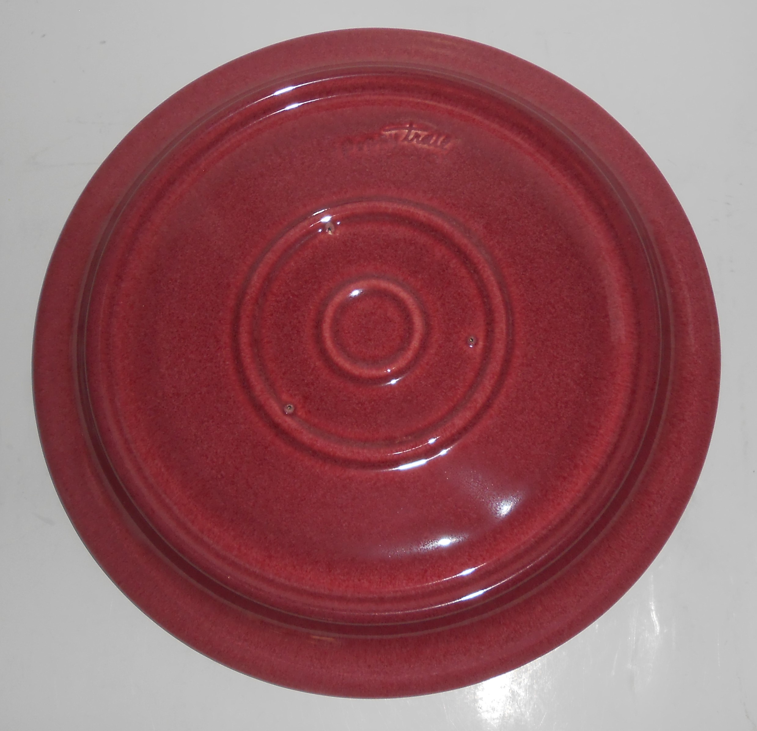 Metlox Pottery Poppy Trail Series 200 Old Rose Grill Pl