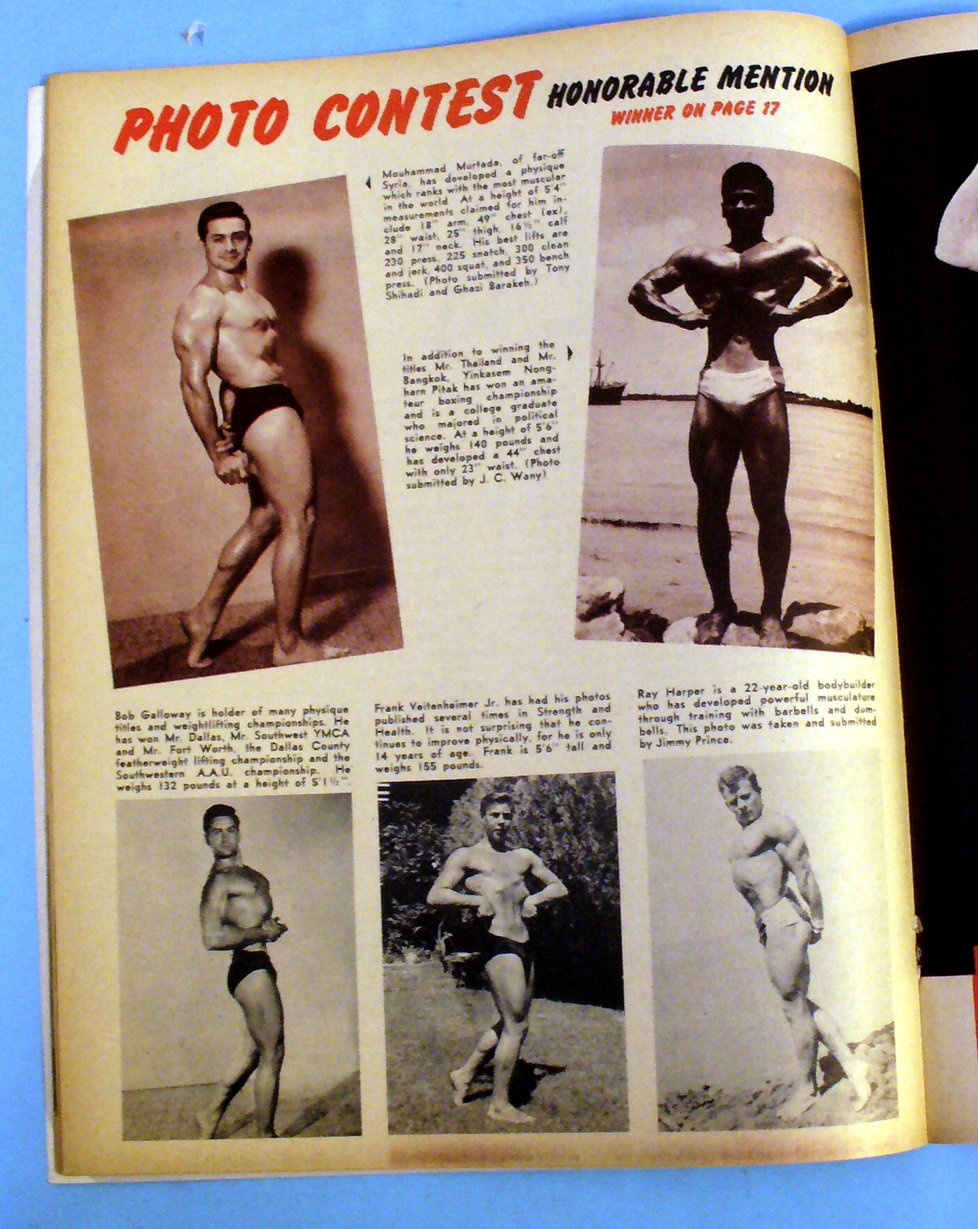 Strength & Health September 1954 Al Christensen
