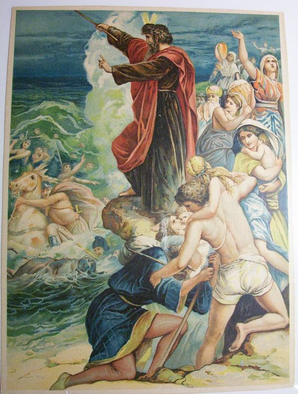 1890's Moses Parts the Red Sea