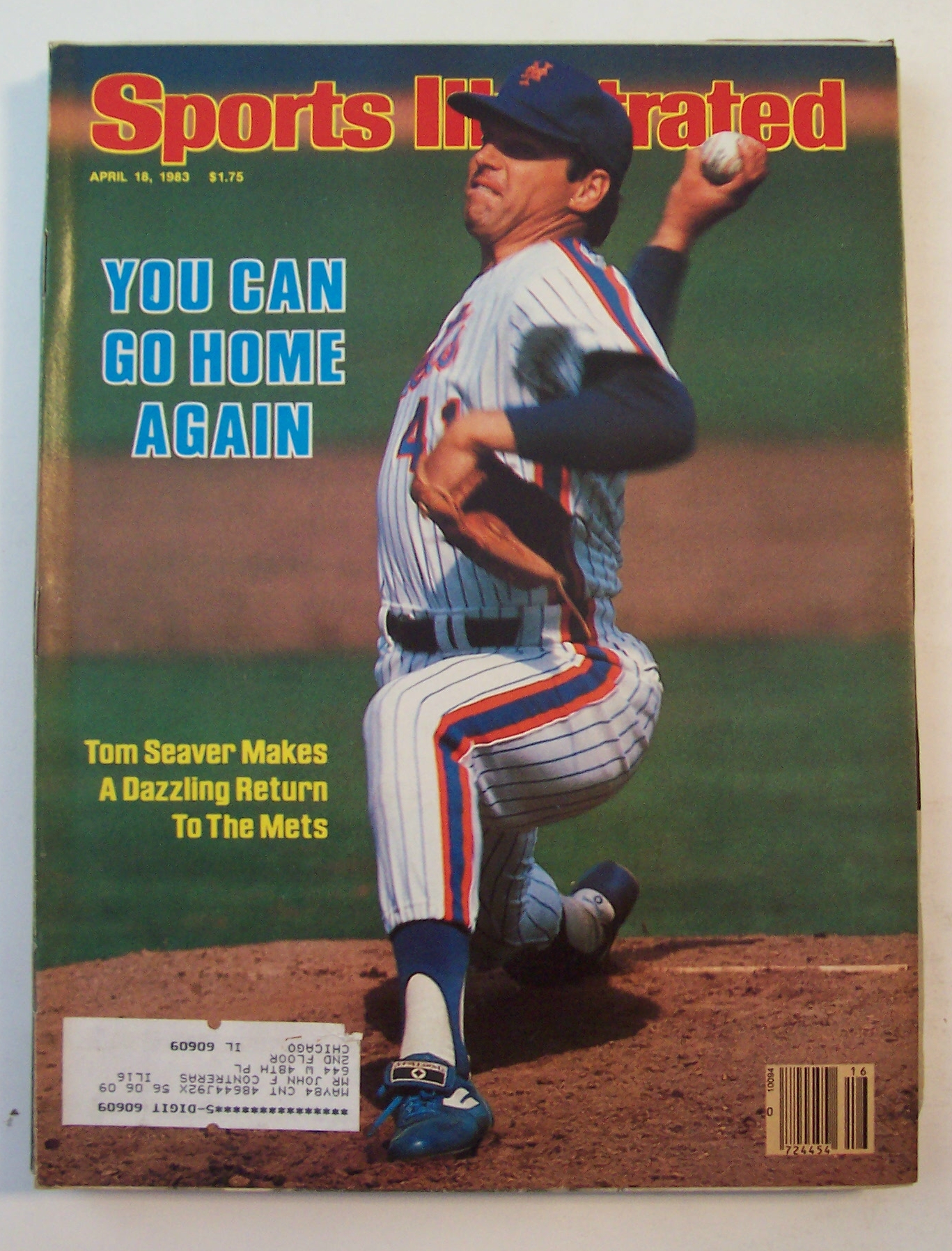 Sports Illustrated Magazine April 18, 1983 Tom Seaver