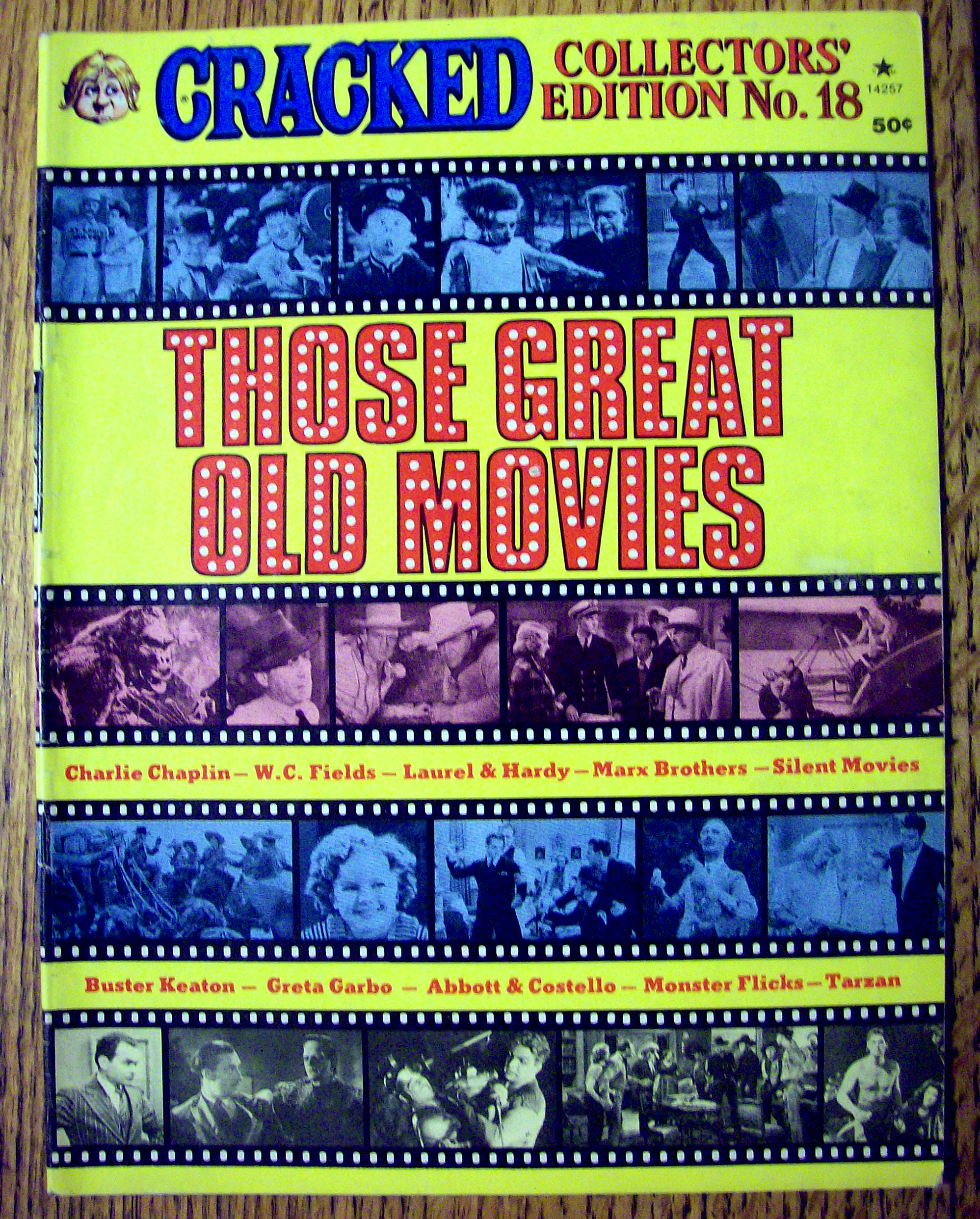 Cracked Magazine #18 1976 Those Great Old Movies