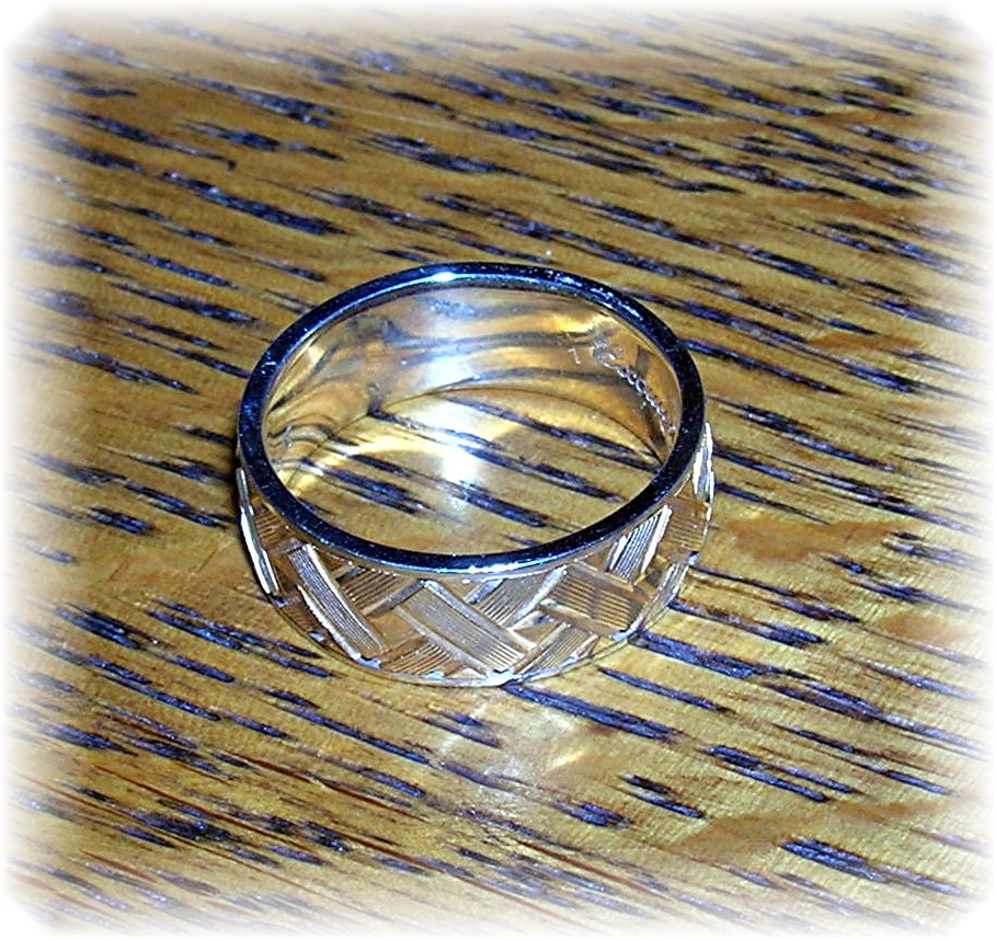 14K Yellow Gold Wedding Band Ring By Exquisite