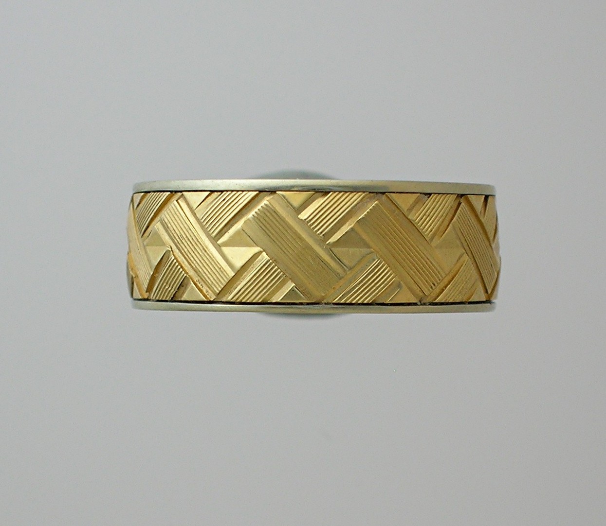 14K Yellow Gold Wedding Band Ring By Exquisite