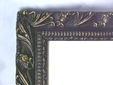 Wild Rose Lady Ornate Frame Engraving 1880's