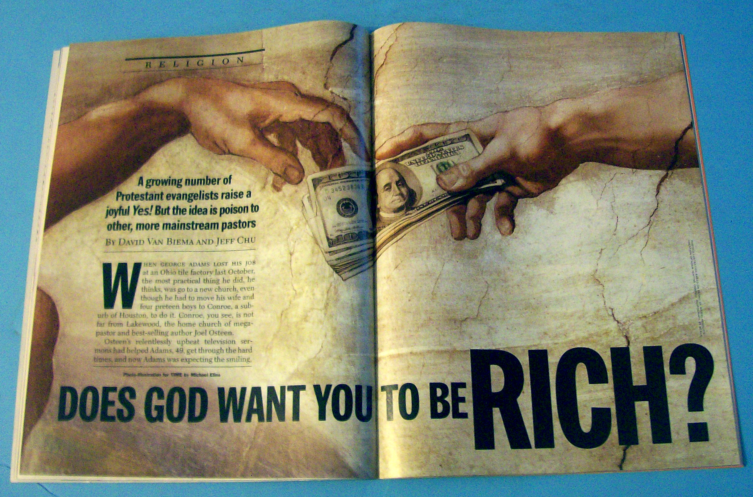 Time Magazine September 18, 2006 Does God Want You