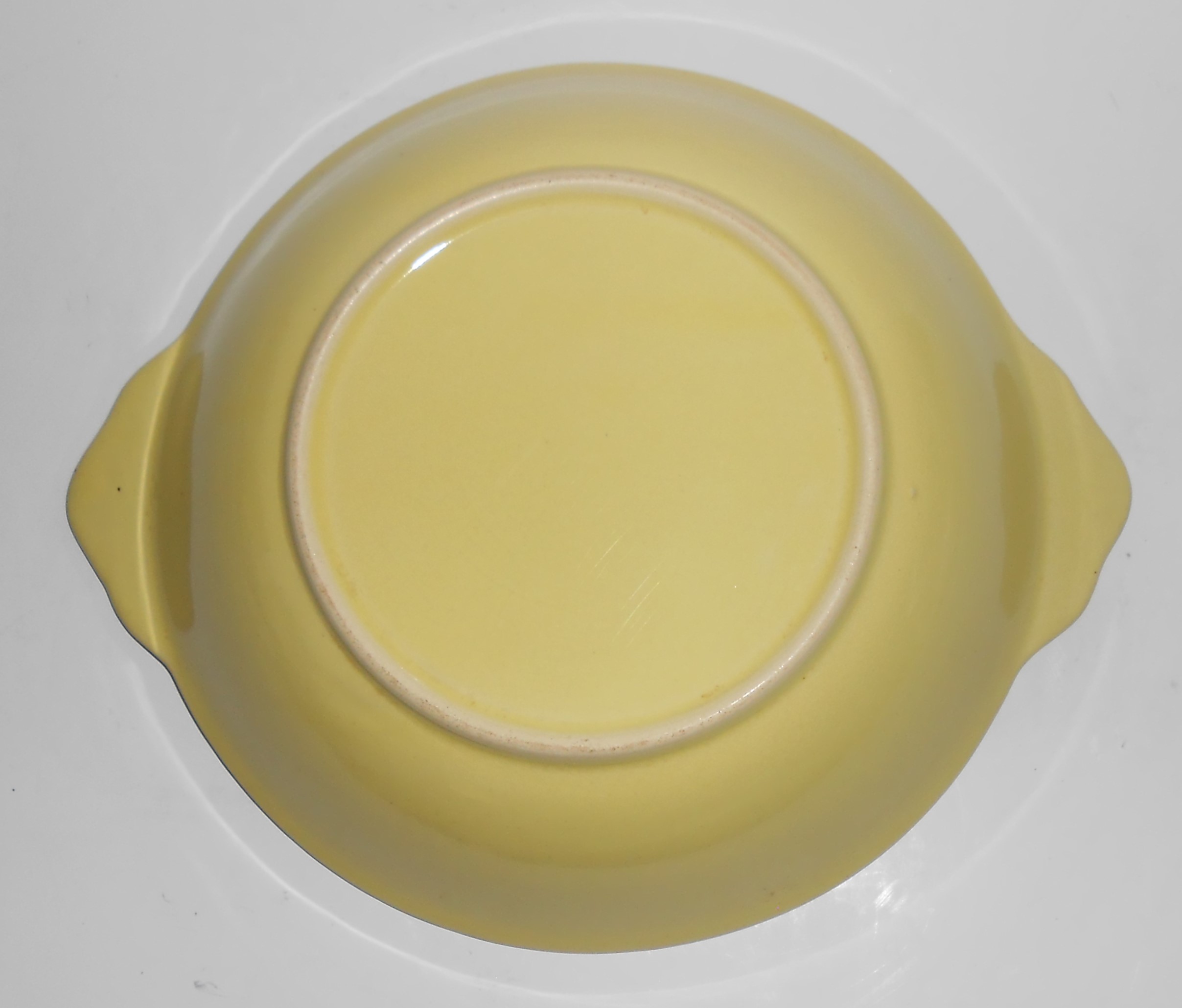 Coors Pottery Rosebud Early Yellow Vegetable Bowl