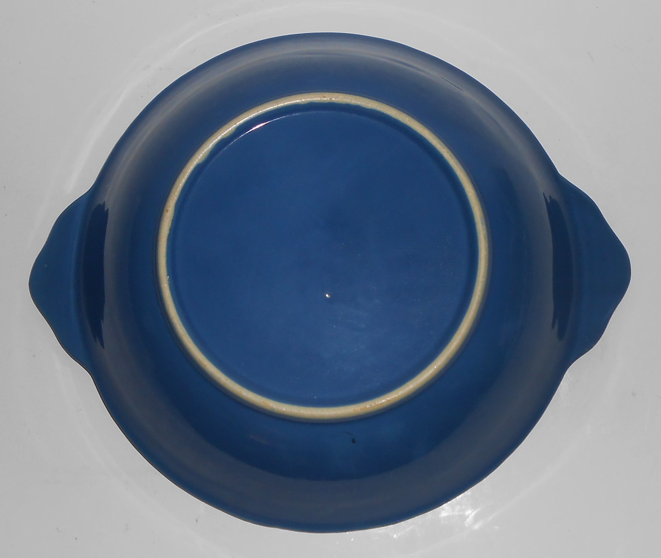 Coors Pottery Rosebud Early Blue Vegetable Bowl