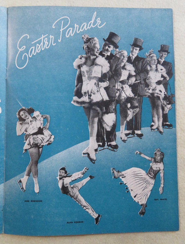 Original 1947 Sexy George Petty Pin Up Girl Ice Capades Program