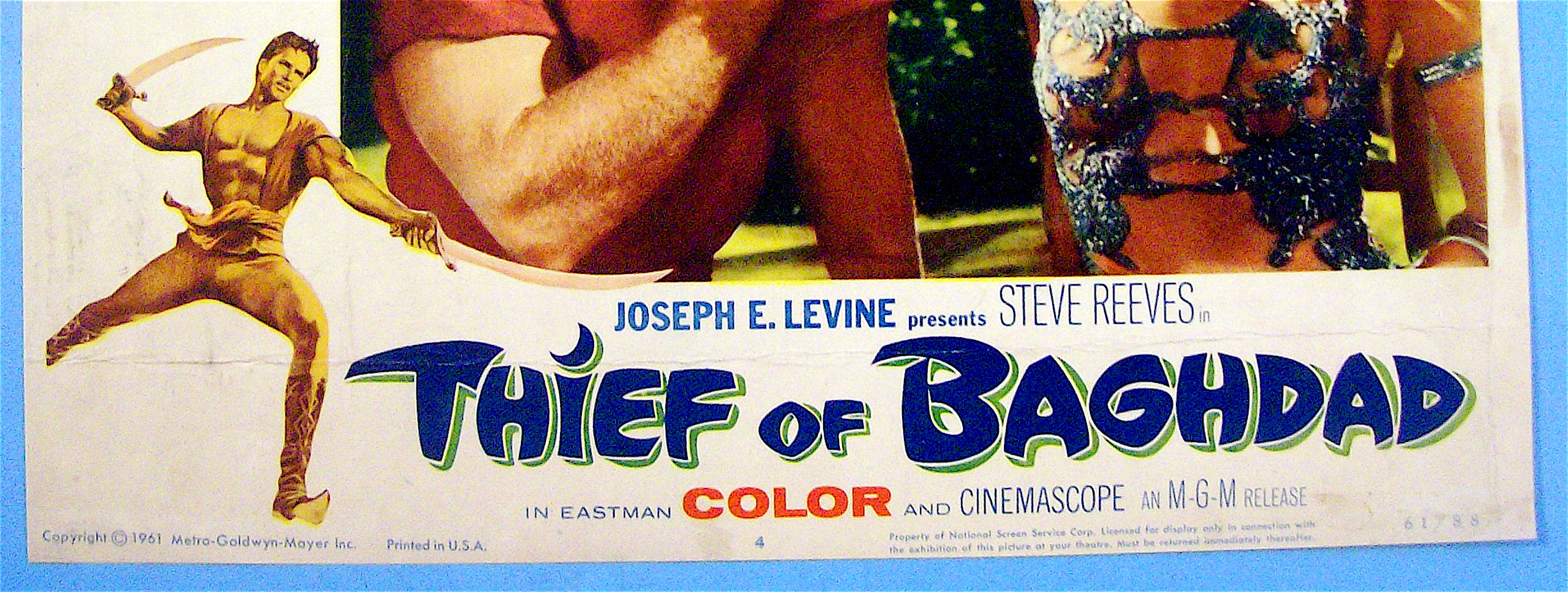 Thief Of Baghdad Lobby Card 1961 Steve Reeves