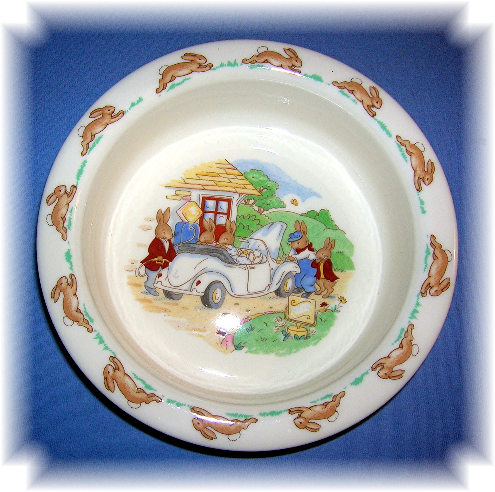 Royal Doulton Frank Endersby Baby Dish 1993-2002