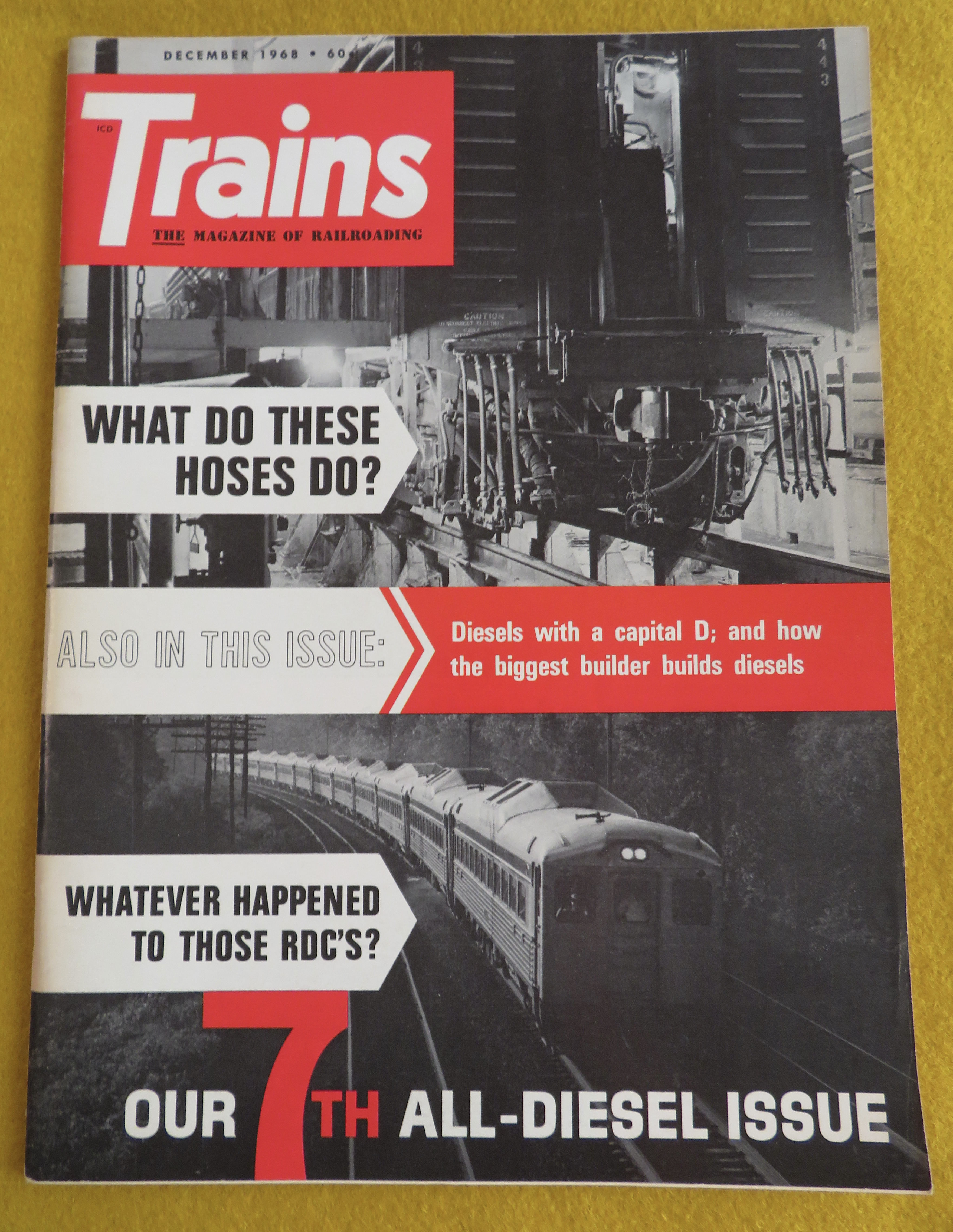 Trains Magazine December 1968