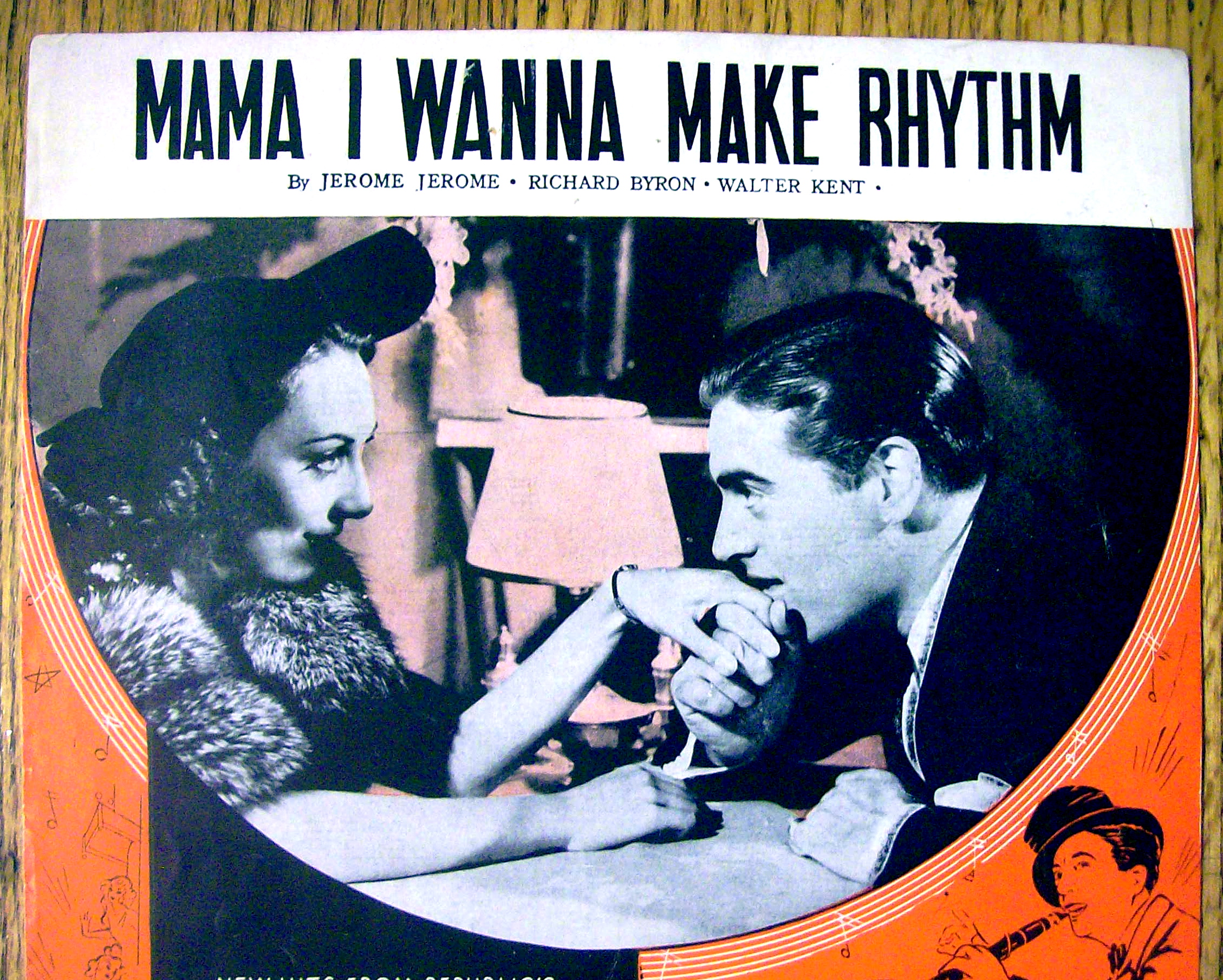 1937 Mama I Wanna Make Rhythm by Jerome Jerome