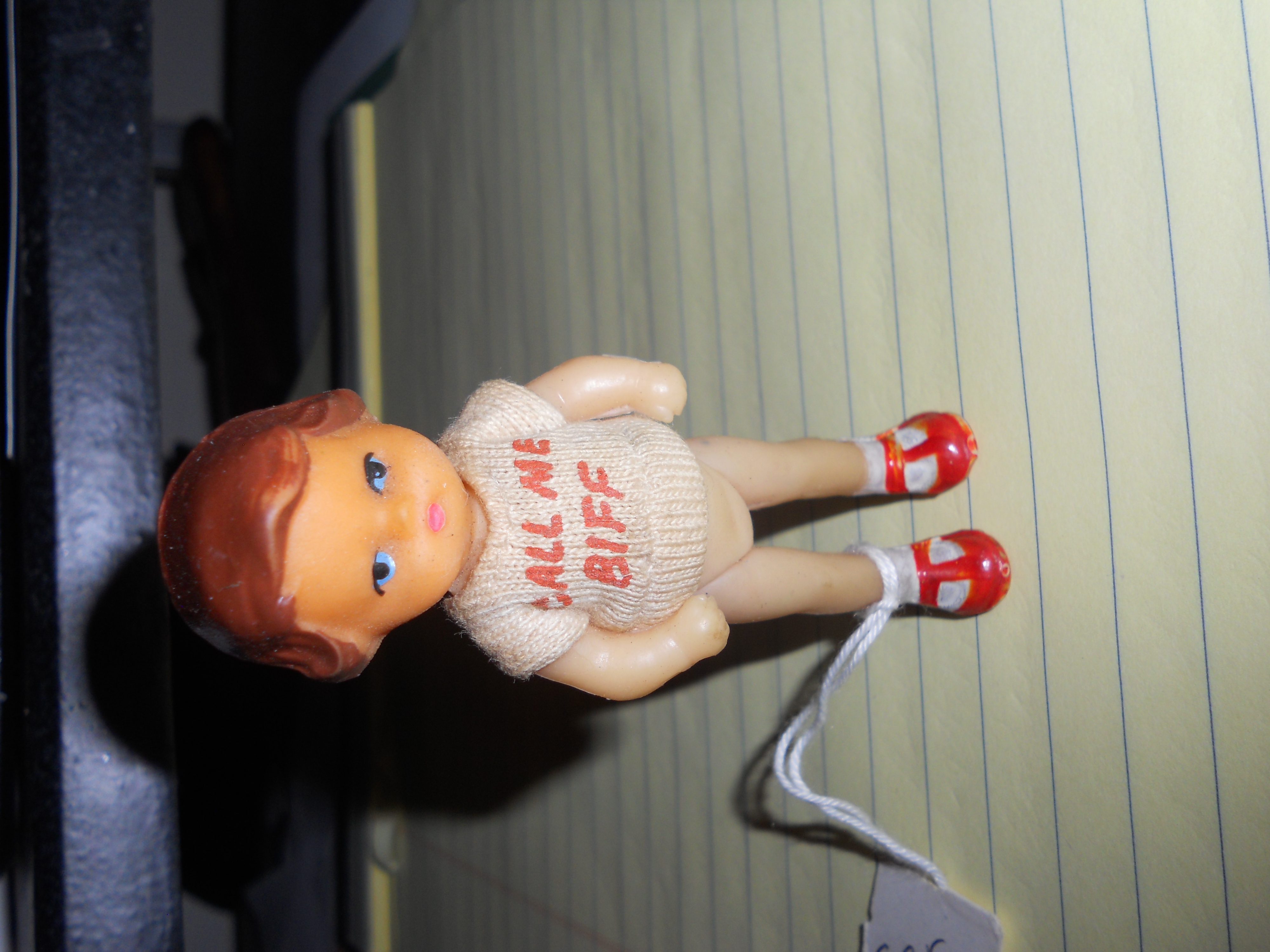 Biff Doll Germany Rubber 3 1/4 inch