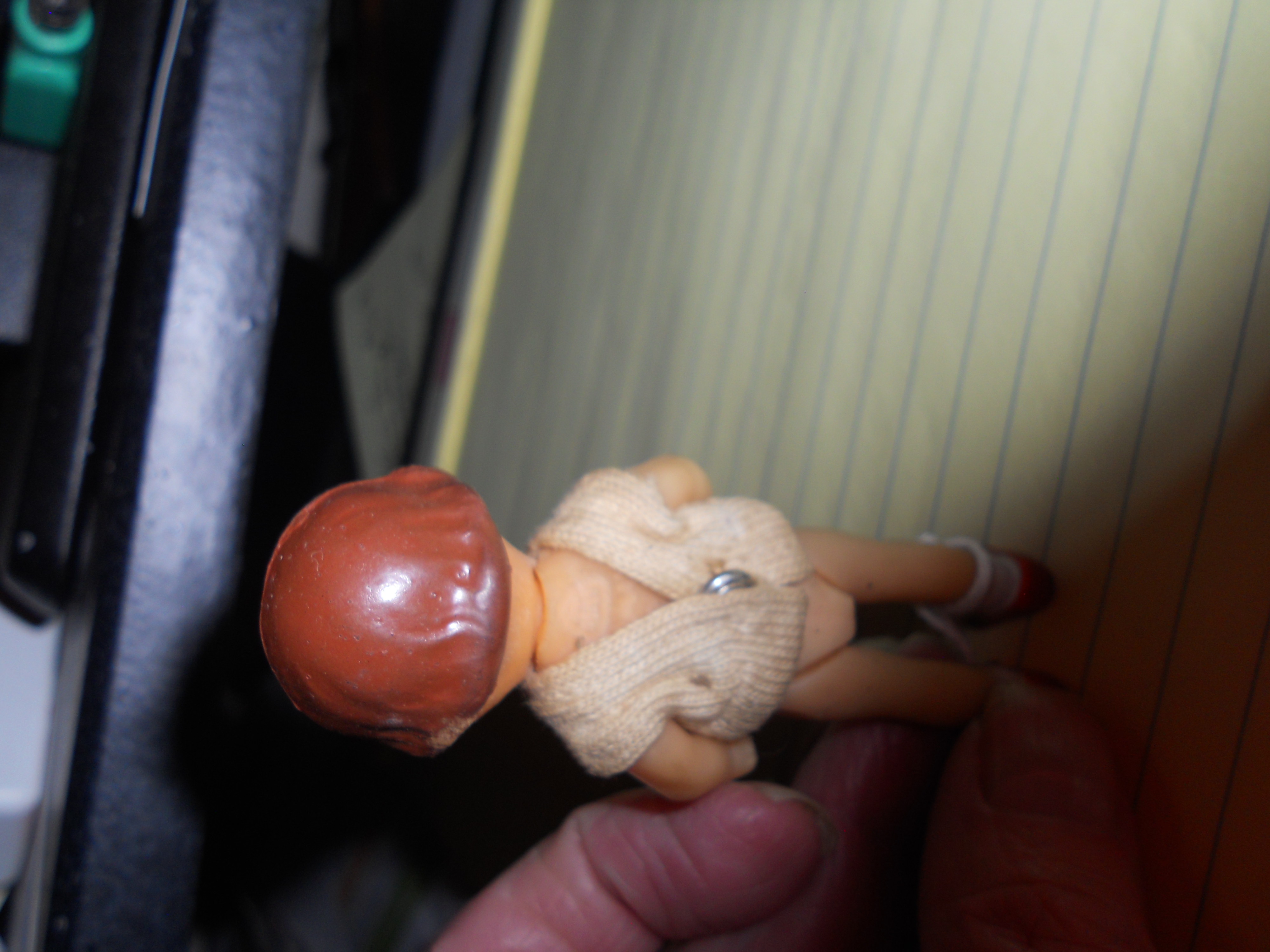 Biff Doll Germany Rubber 3 1/4 inch