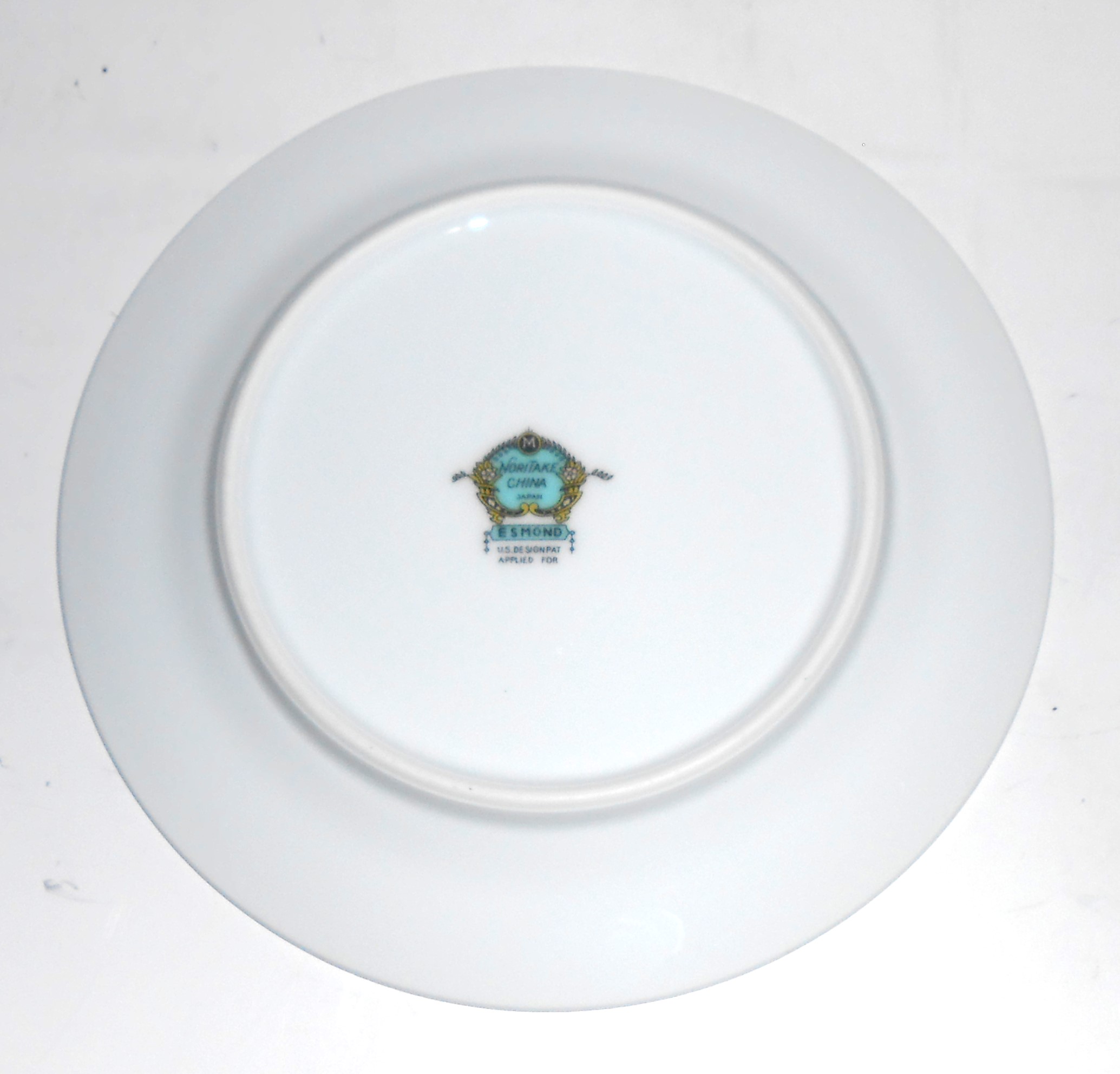 Noritake China Porcelain Esmond w/Gold Bread Plate