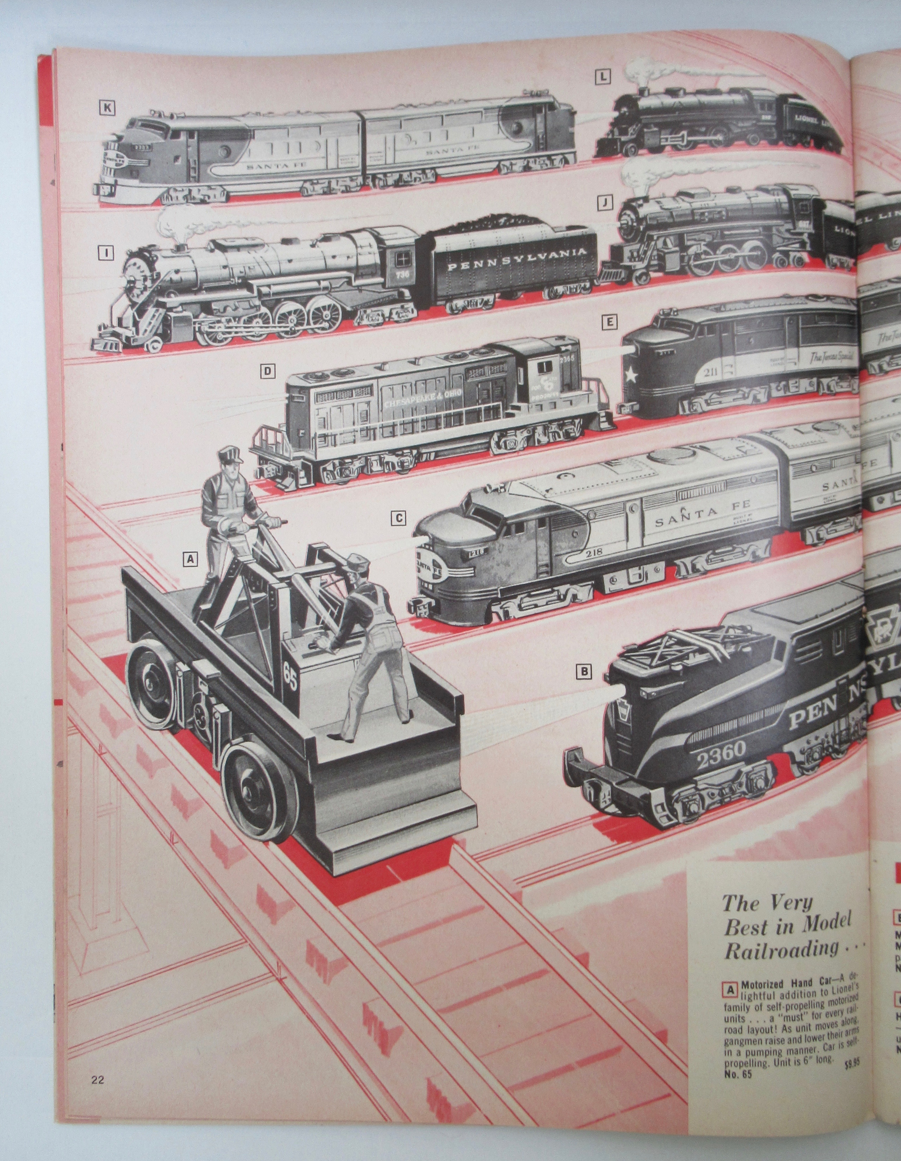 1963 Lionel Railroad Train Catalog Super HO Trains