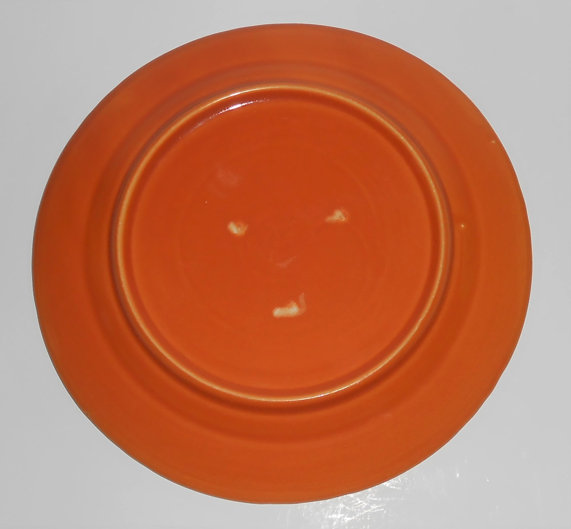 Coors Pottery Golden Rainbow Orange Desert Plate Very R