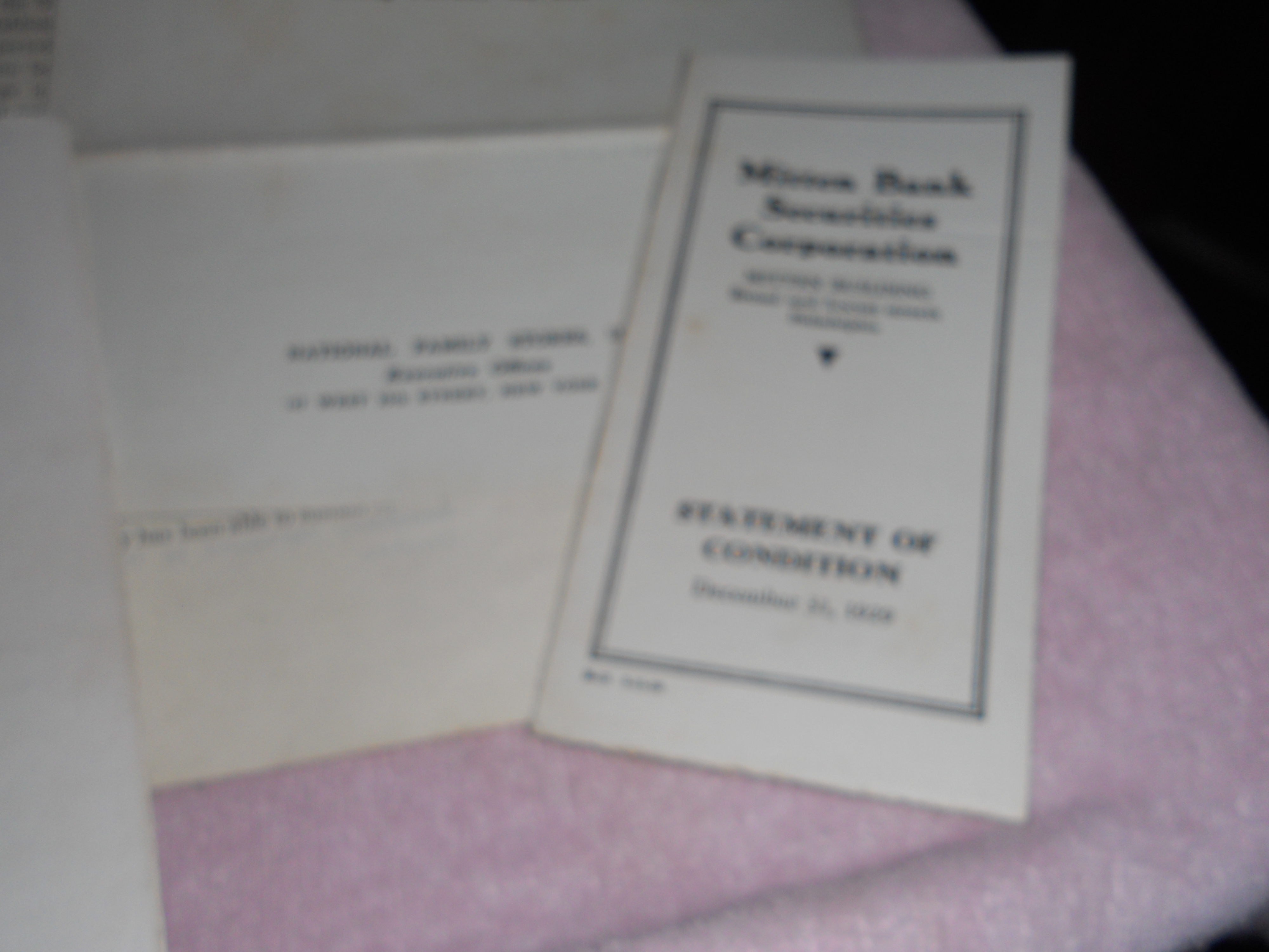 Paper Variety Lot 8 Pieces