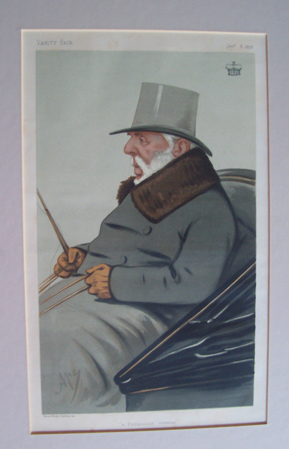 Vanity Fair Print The Marquis of Tweeddale Jan. 8, 1876
