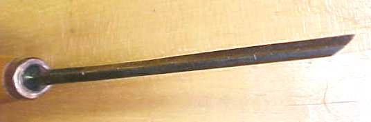 Buck Bros. Tanged Gouge Chisel 9/64 inch
