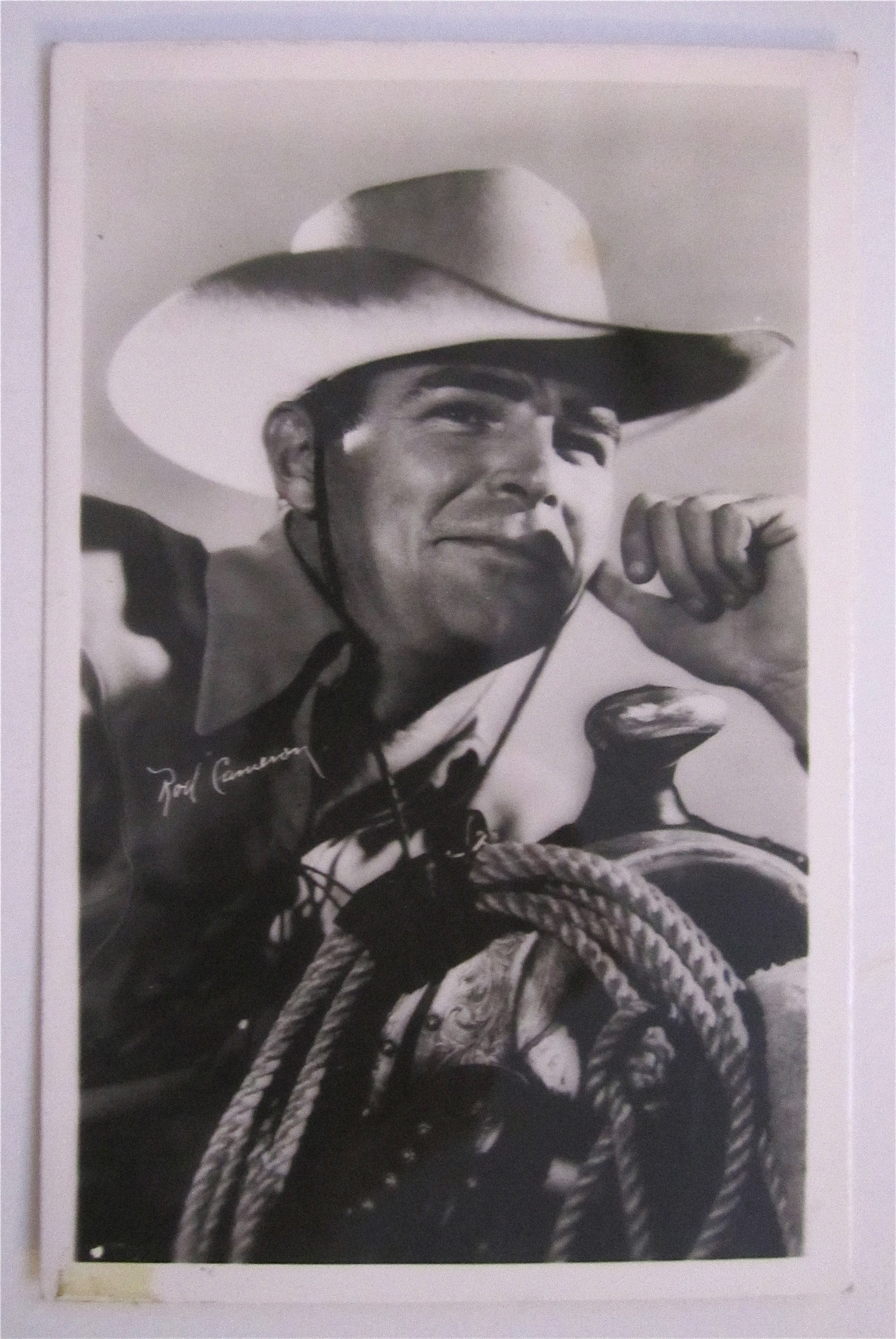 Rod Cameron Postcard