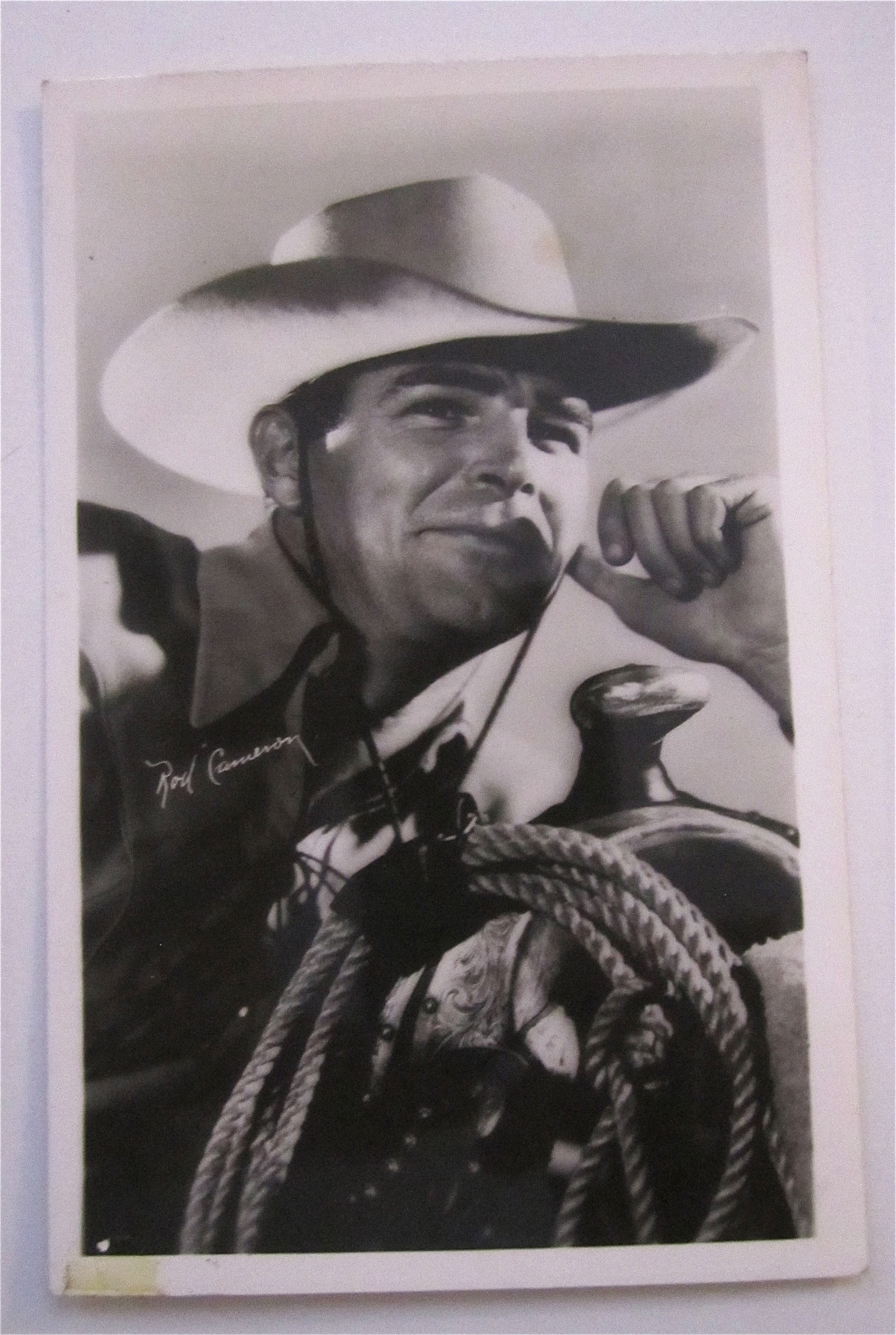 Rod Cameron Postcard