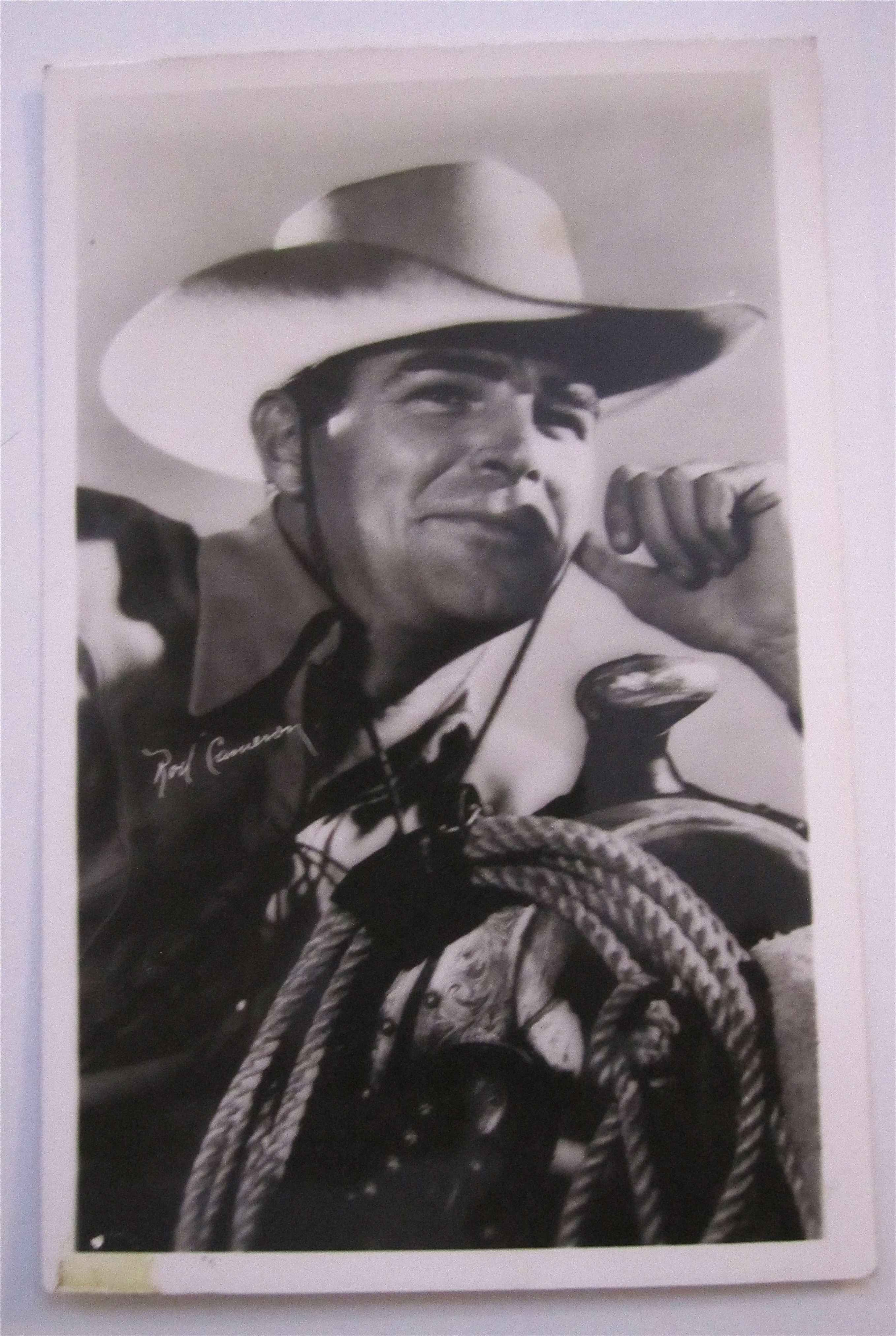 Rod Cameron Postcard